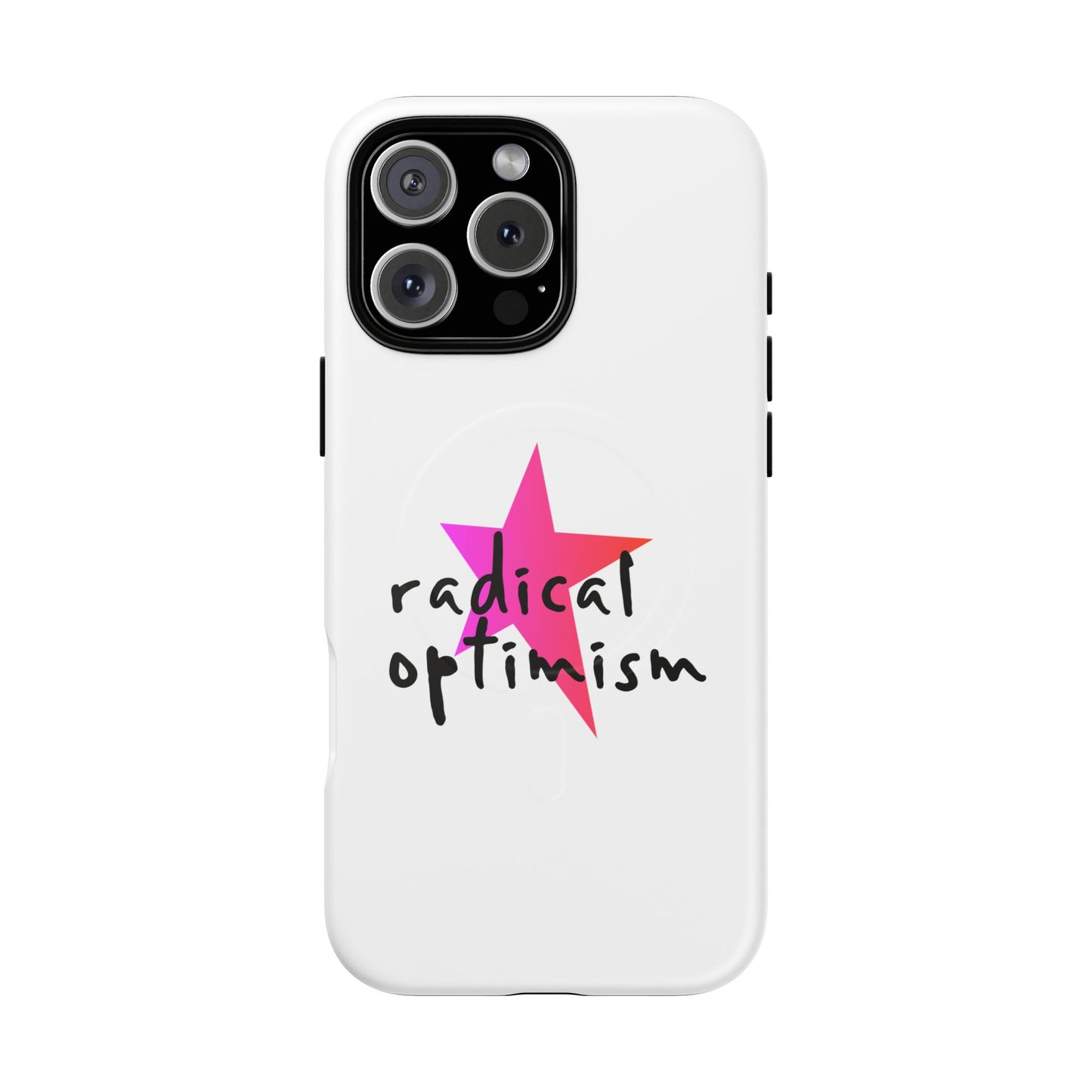 Flame Script Statement Tough Magnetic Case
