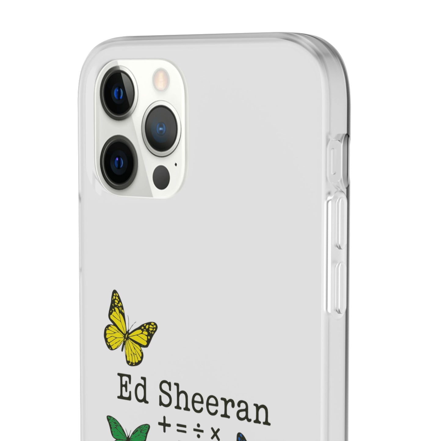 Flexi Case – Ed Sheeran butterfly edition (iPhone X–16 Pro Max)