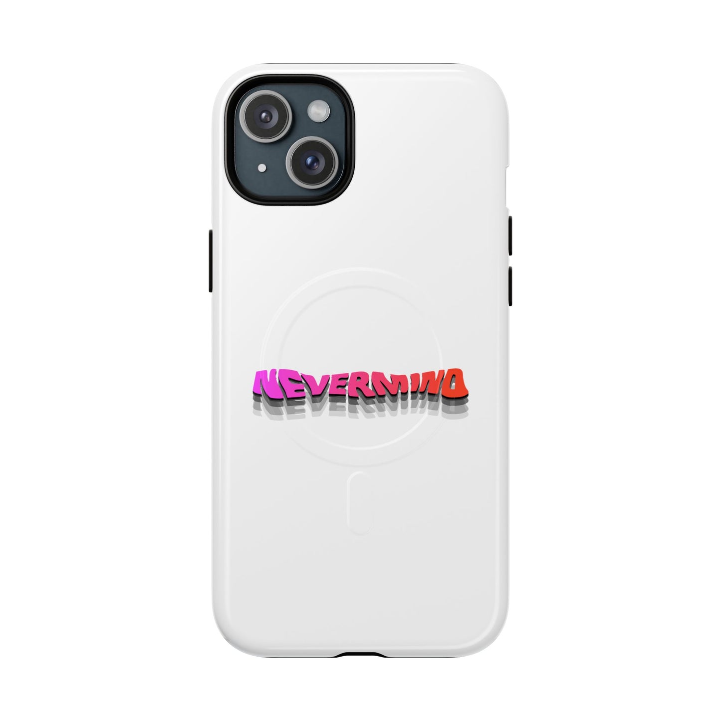 Wavy Groovy Typography Tough Magnetic Case