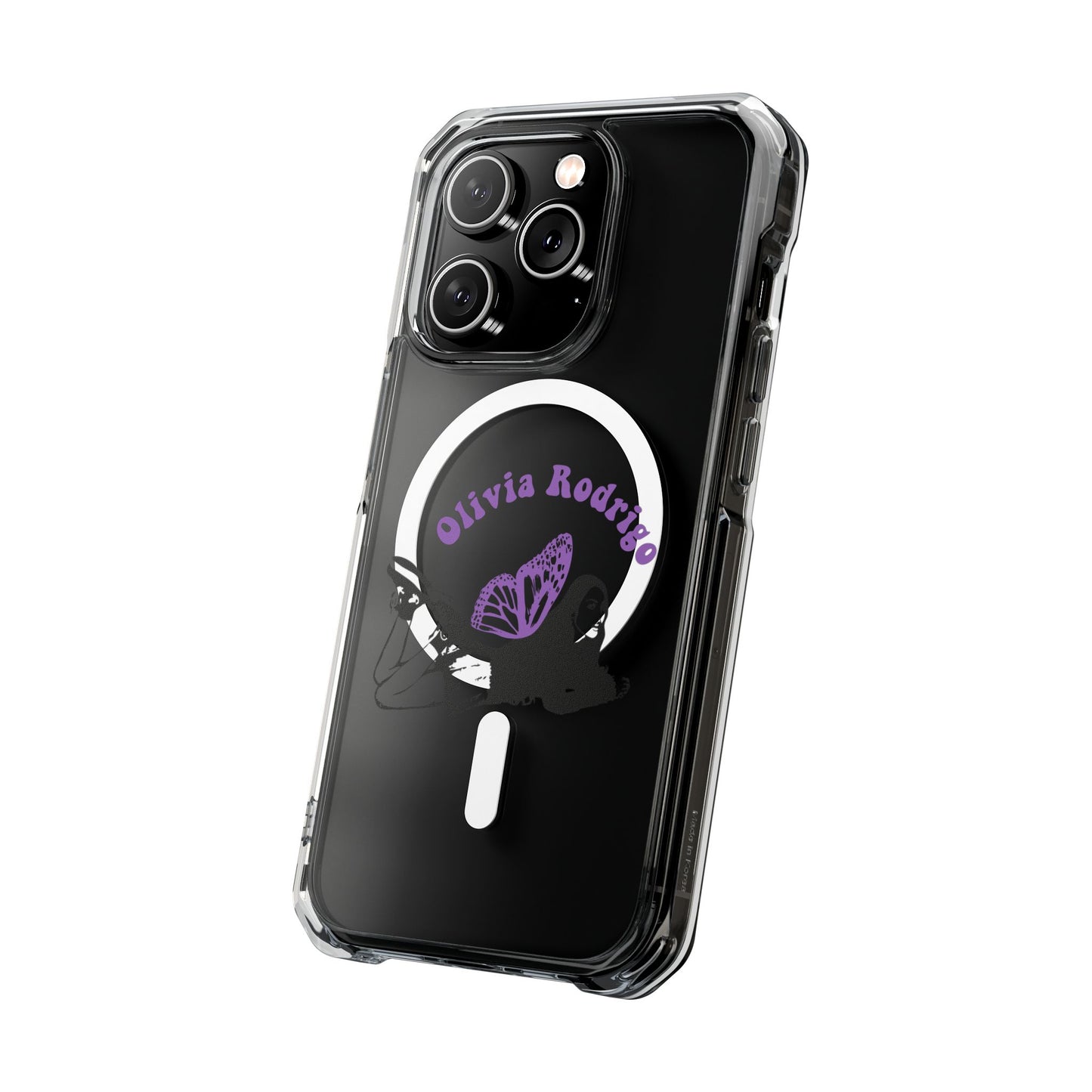 Olivia Rodrigo Butterfly Arc Magnetic Clear Impact Case