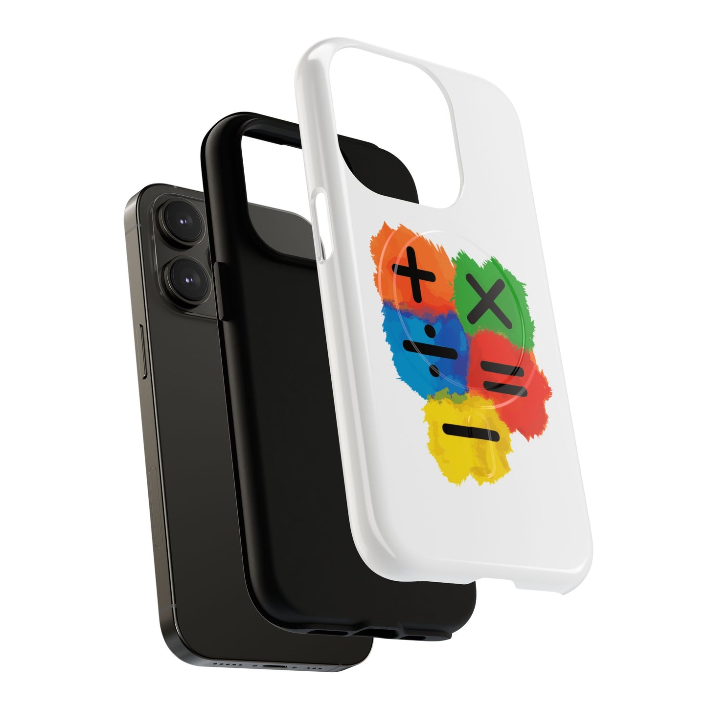Orange Equals Symbol Tough Magnetic case