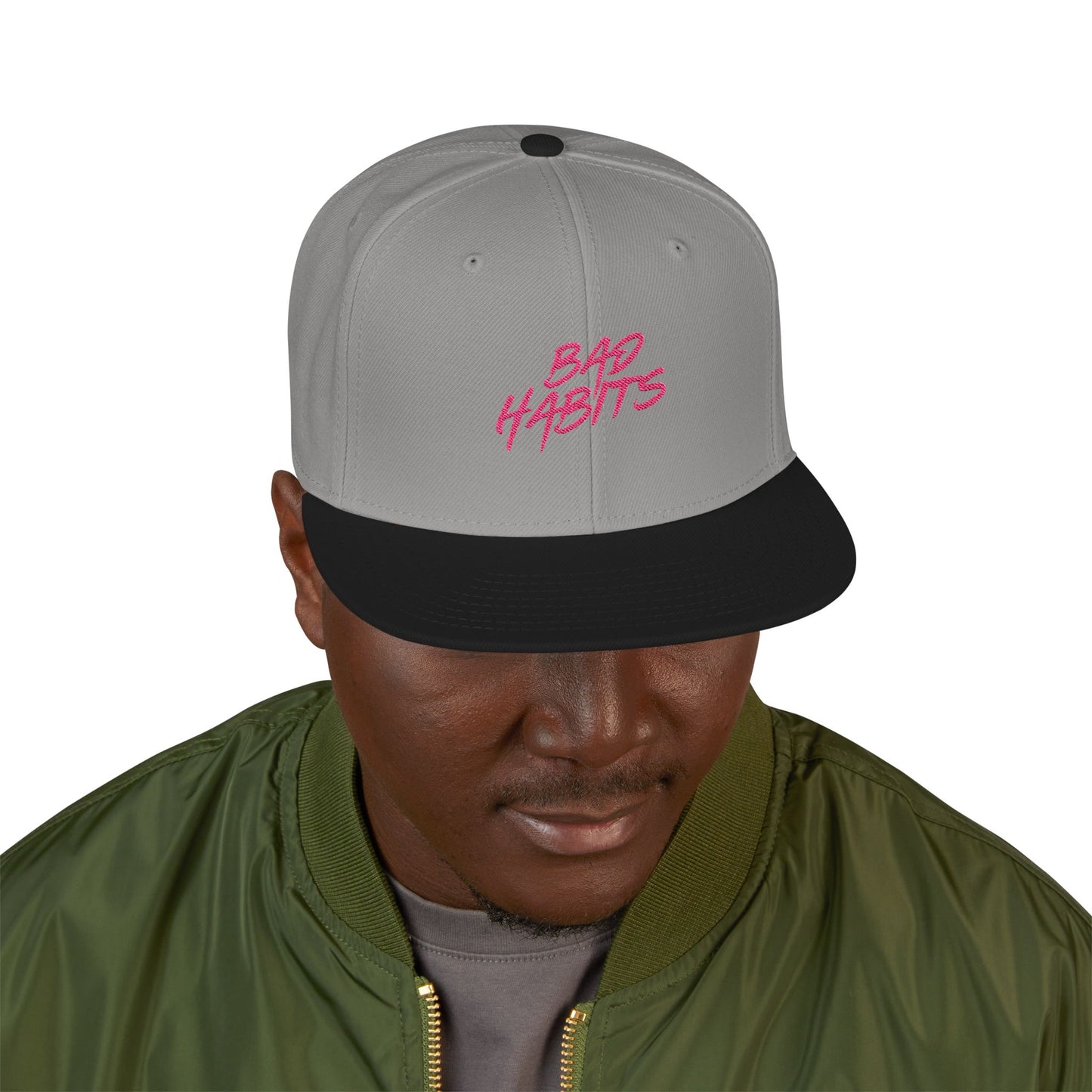 Sun and Waves Minimalist Snapback Cap