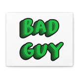 Bold 3D Bad Mood Matte Canvas