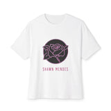 Neon Bloom Unisex Oversized Boxy Tee