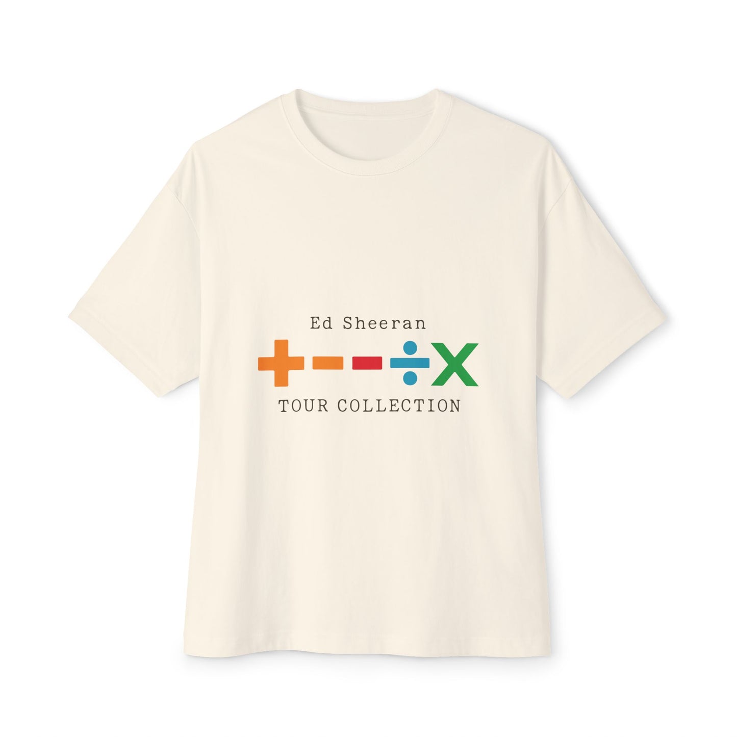 Unisex Oversized Boxy Tee – Ed Sheeran Edition