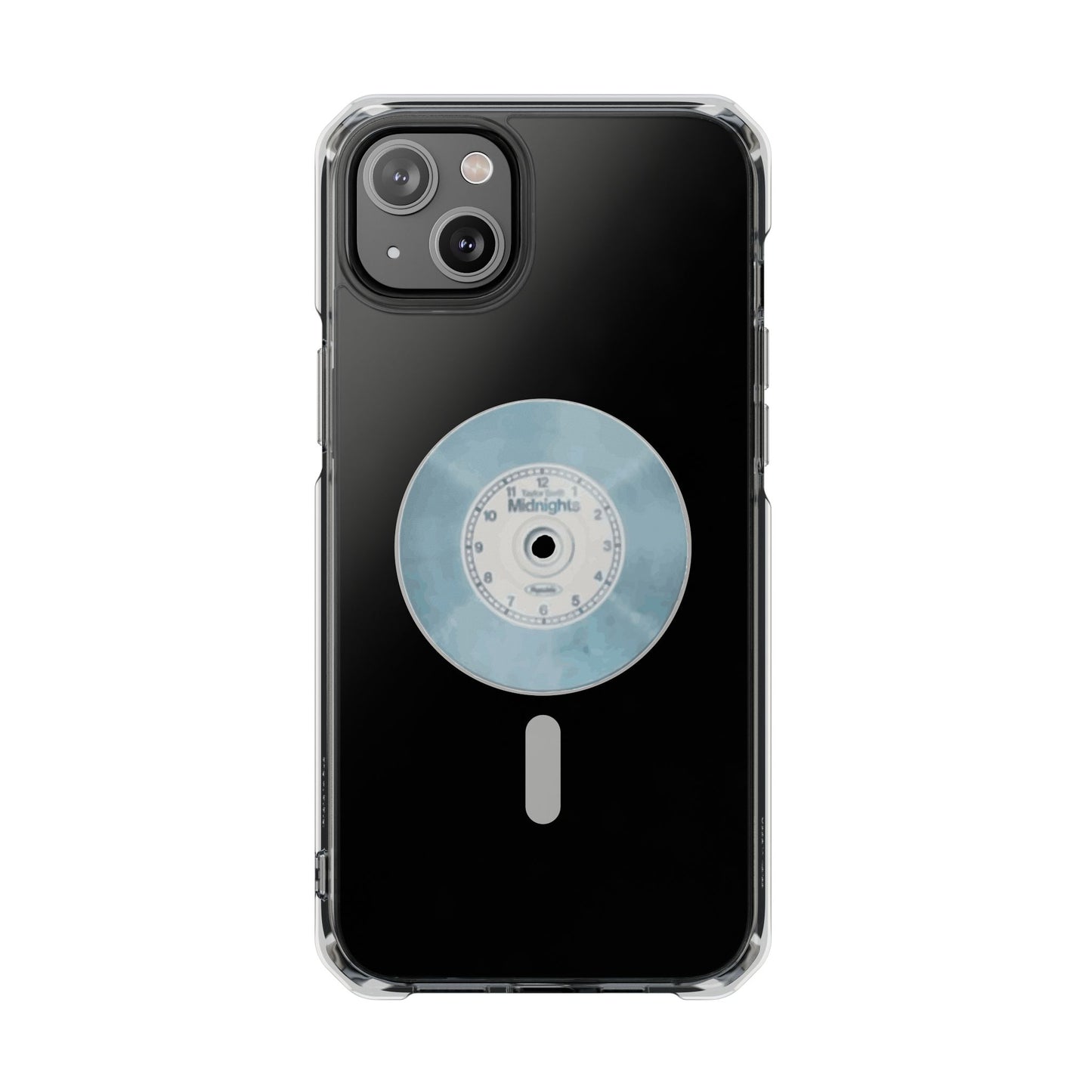 Midnight Vinyl Vibes Magnetic clear Impact Case