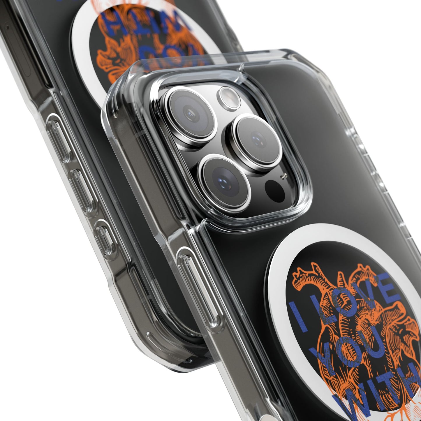 All My Heart Anatomical Art Magnetic Clear Impact case