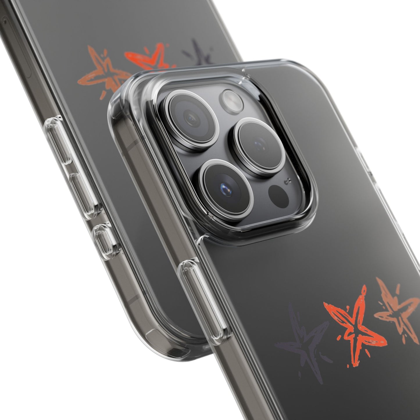 Starlit Threads Clear Cases