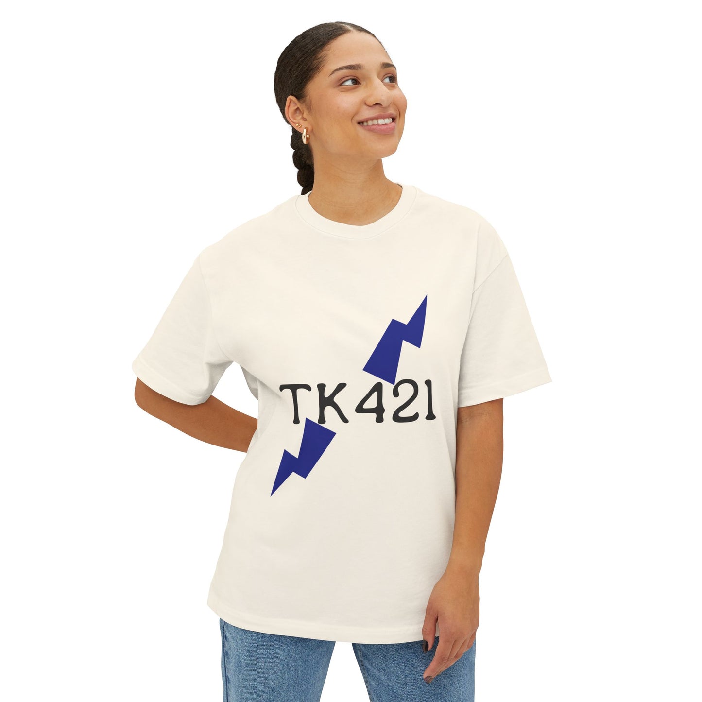 Bolt Duality Unisex Oversized Boxy tee