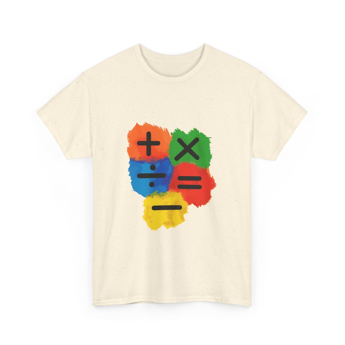 Orange Equals Symbol Unisex Heavy Cotton Tee