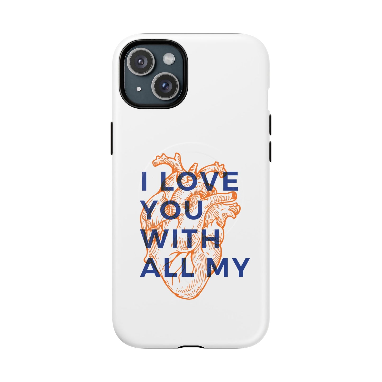 All My Heart Anatomical Art Tough Magnetic Case