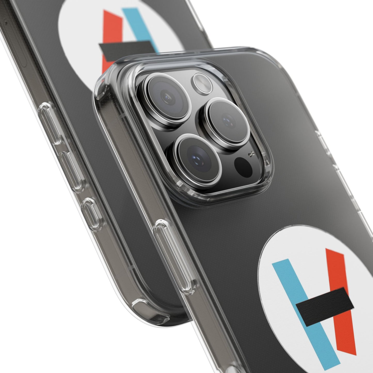 Circle Flame Clear Case