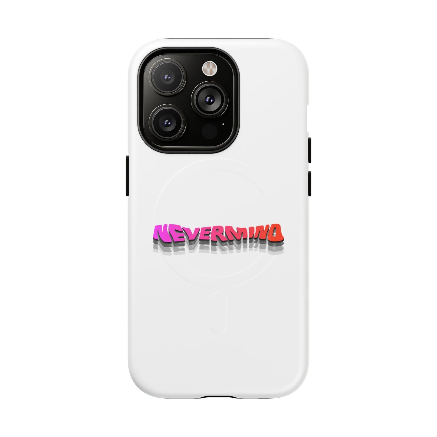 Wavy Groovy Typography Tough Magnetic Case