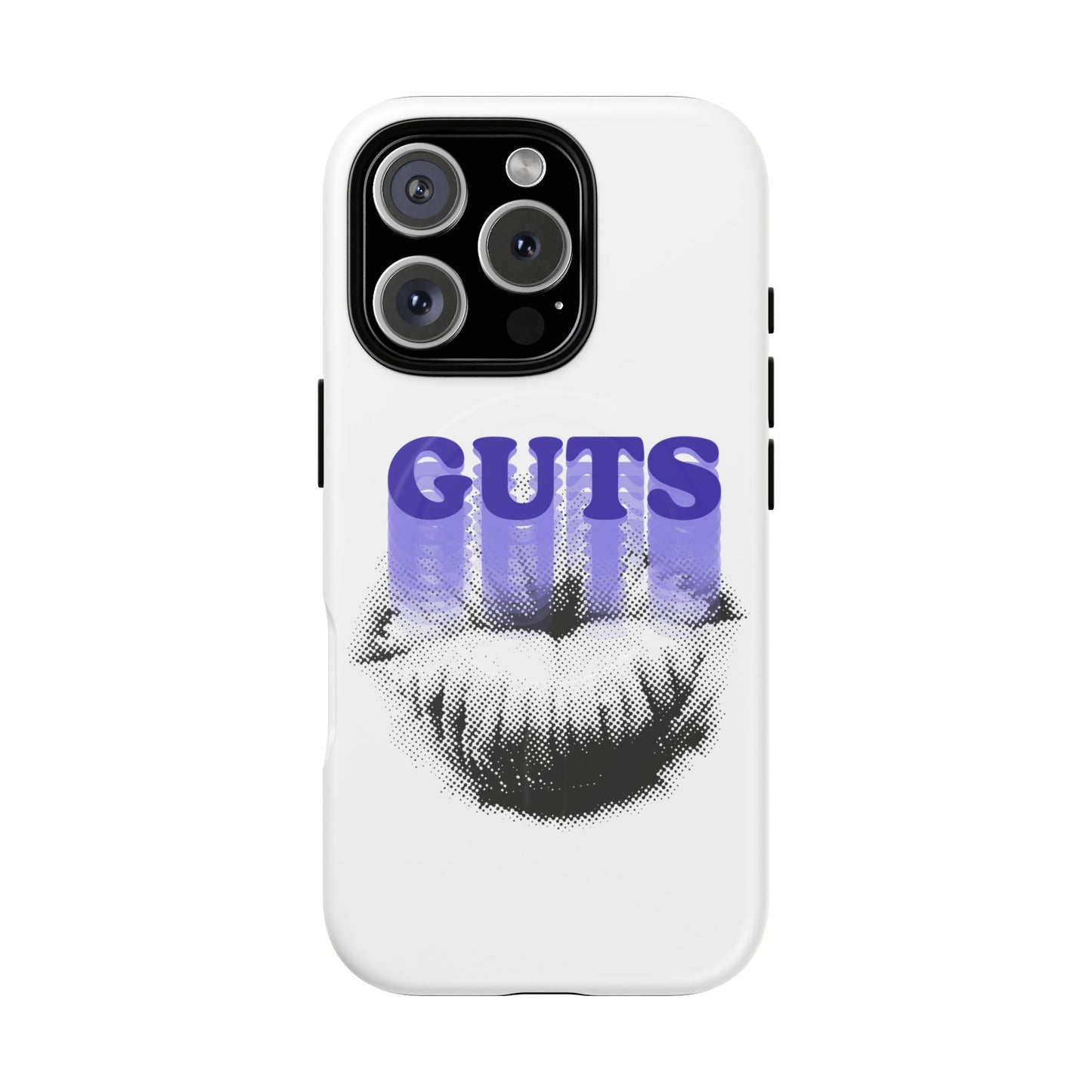 Guts Drip Effect Halftone Tough Magnetic phone case