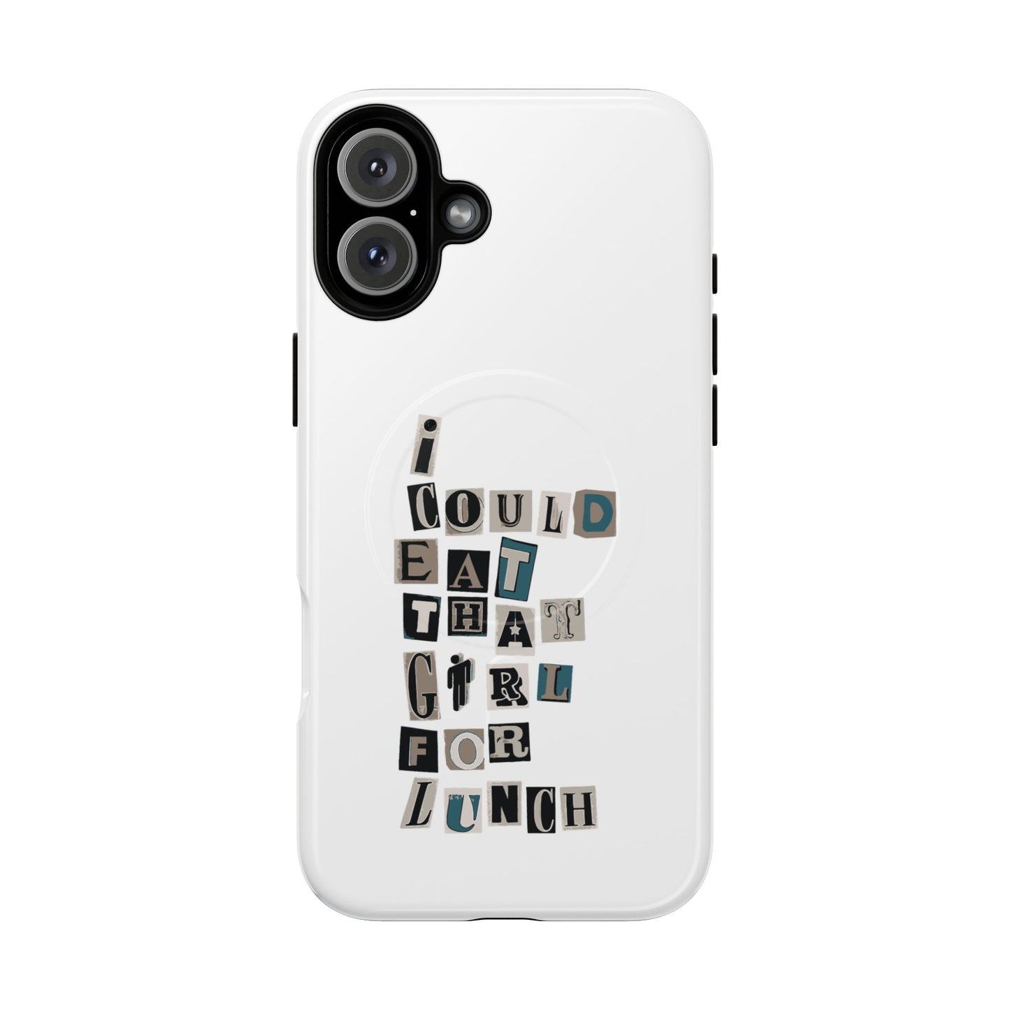 Mixed Message Collage Tough Magnetic Case