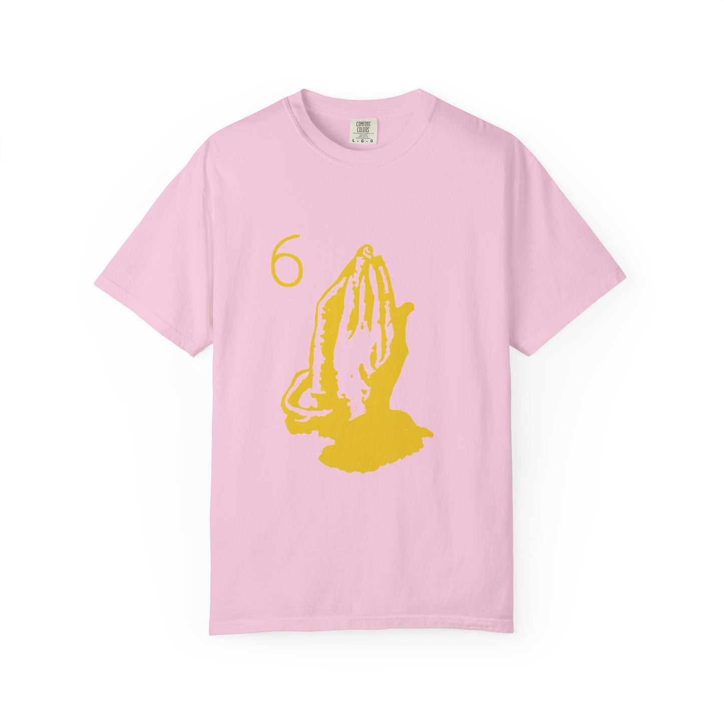 6 God Prayer Hands Dyed Tshirt