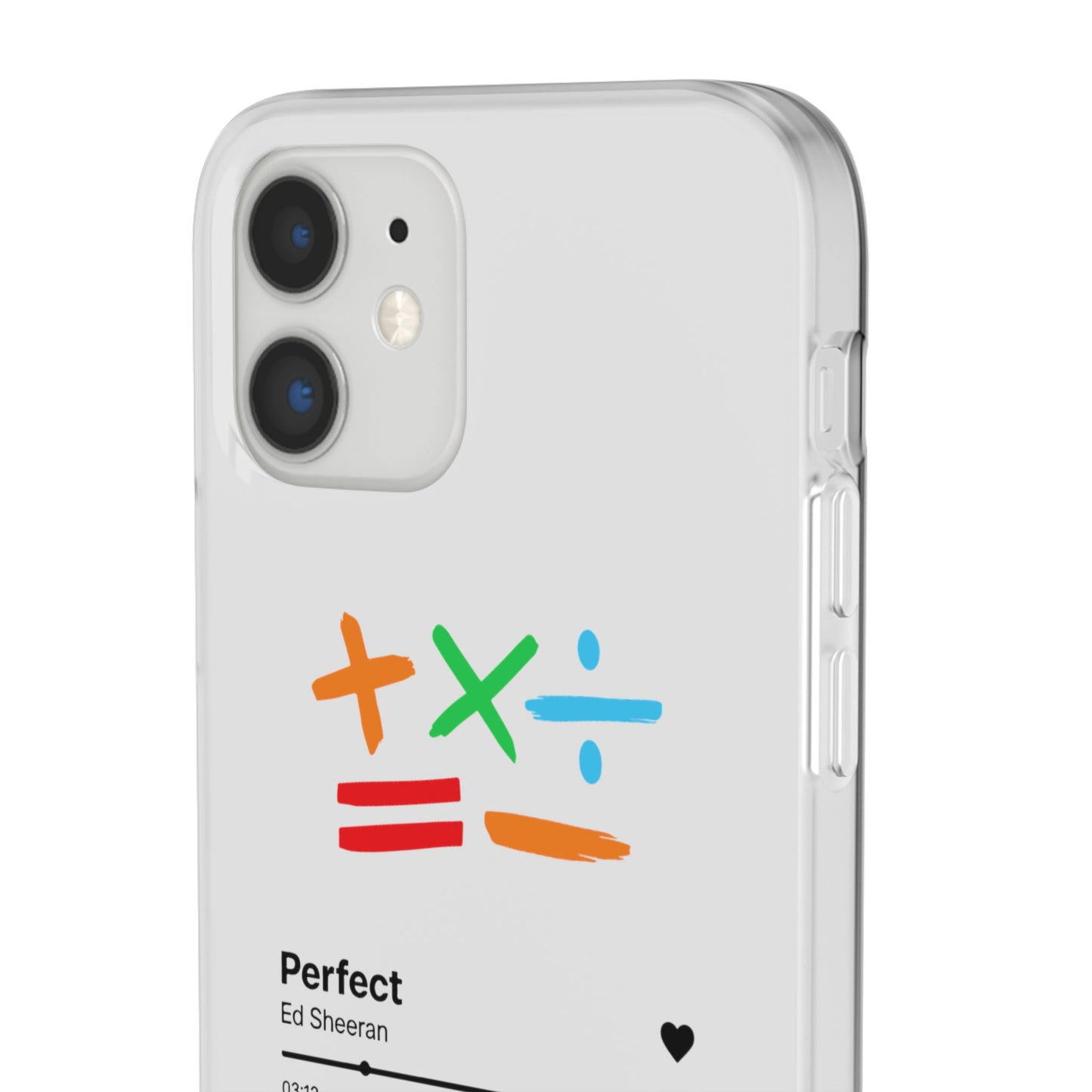Flexi Case – Ed Sheeran Music Design (iPhone X–16 Pro Max)