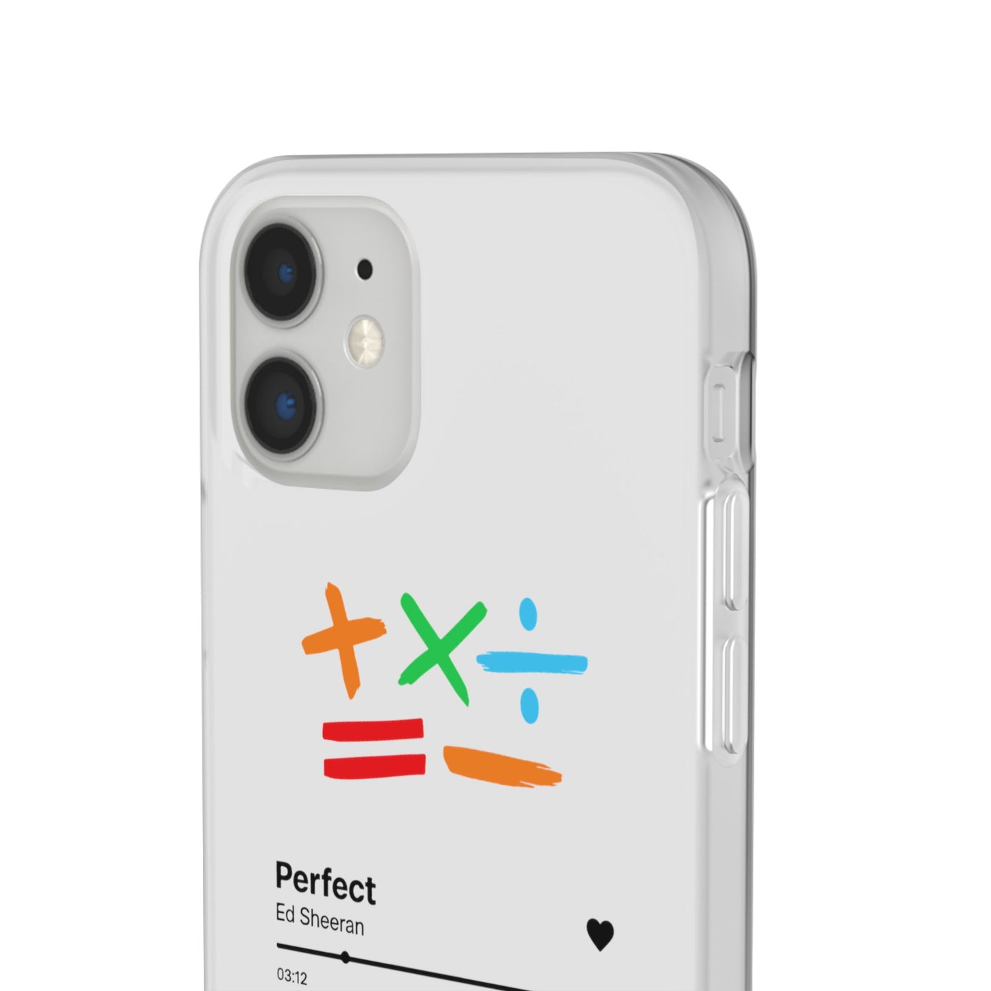 Flexi Case – Ed Sheeran Music Design (iPhone X–16 Pro Max)