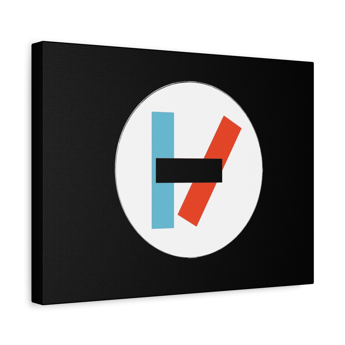 Circle Flame Matte Canvas
