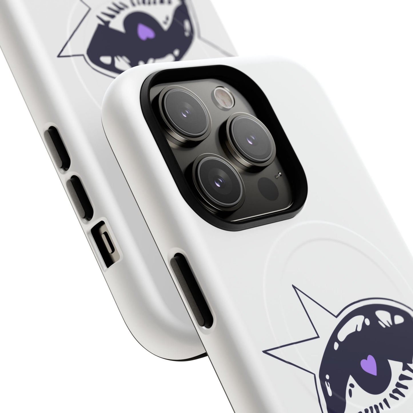 Purple Starry Eye Tough Magnetic phone case