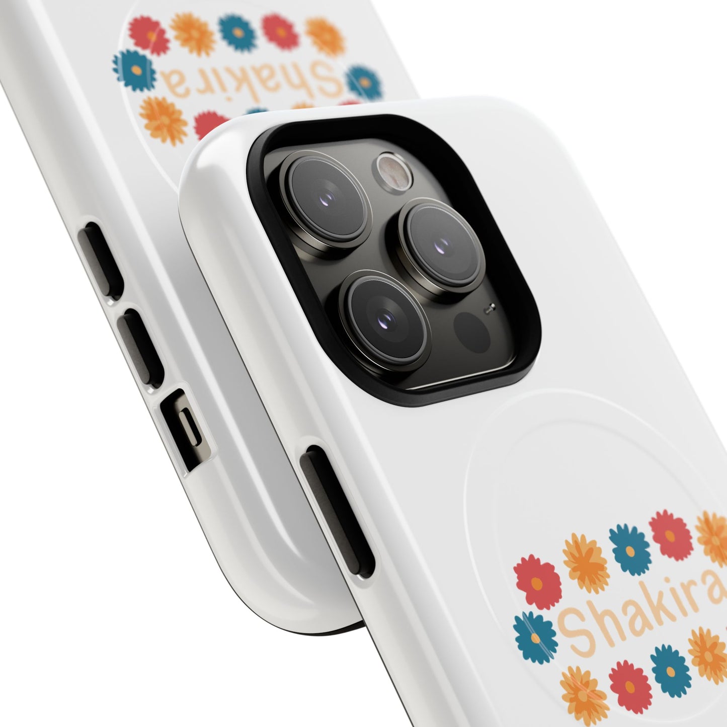 Retro Floral Groove Tough Magnetic case