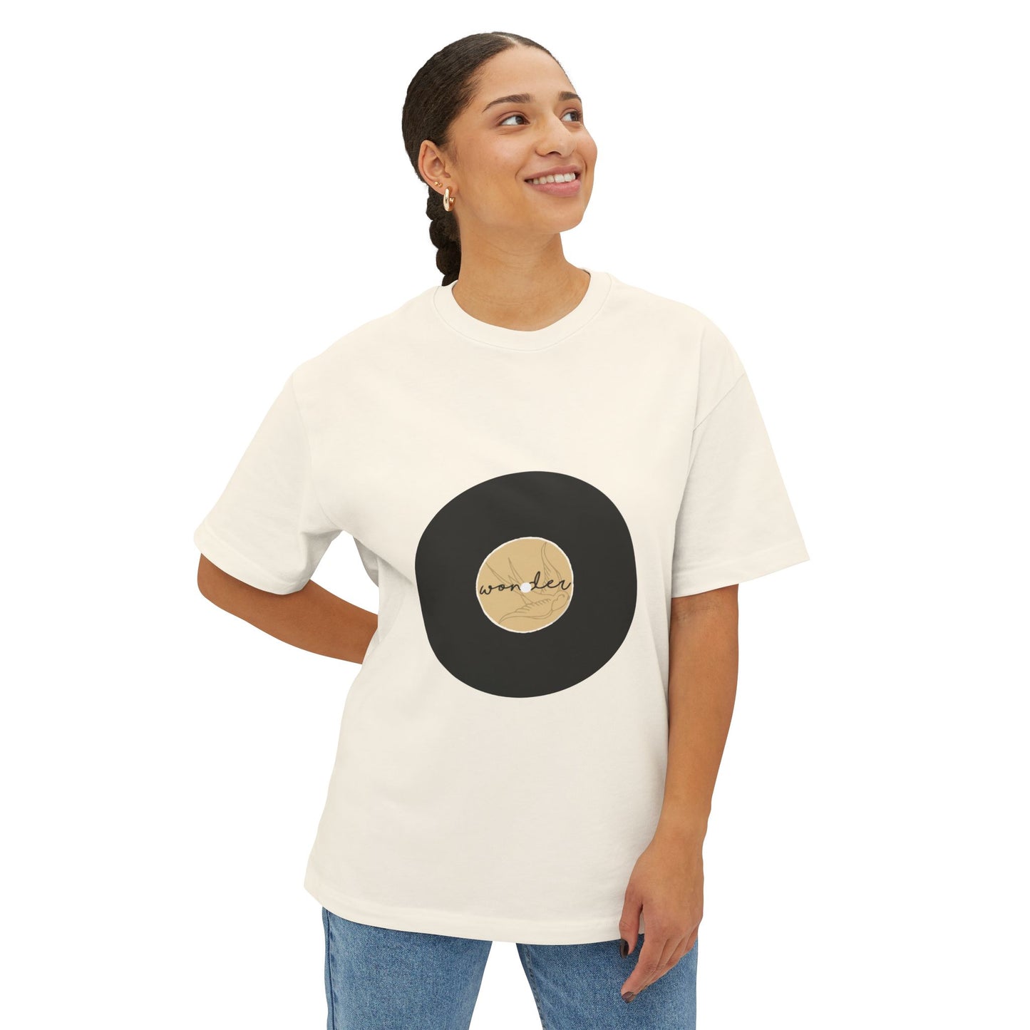 Wonder Spin Unisex Oversized Boxy Tee