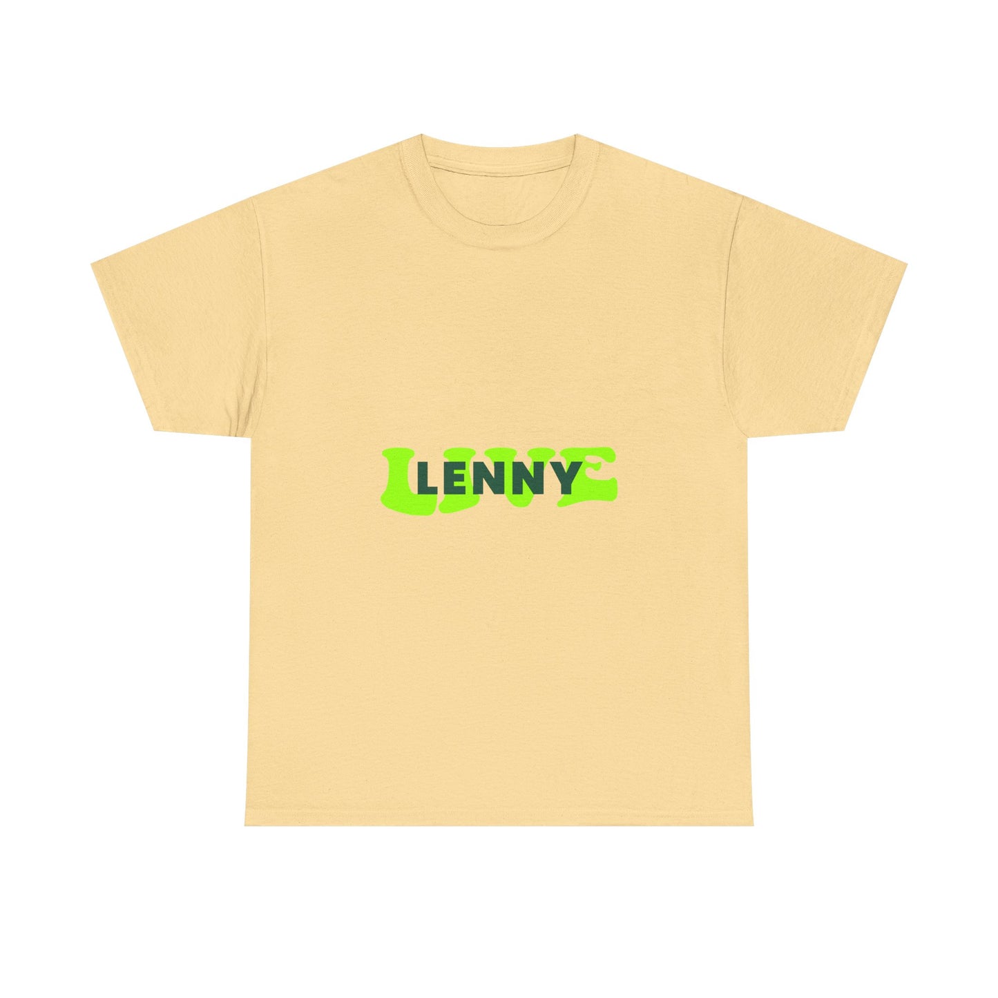 Live Lenny Pop Unisex Heavy cotton tee