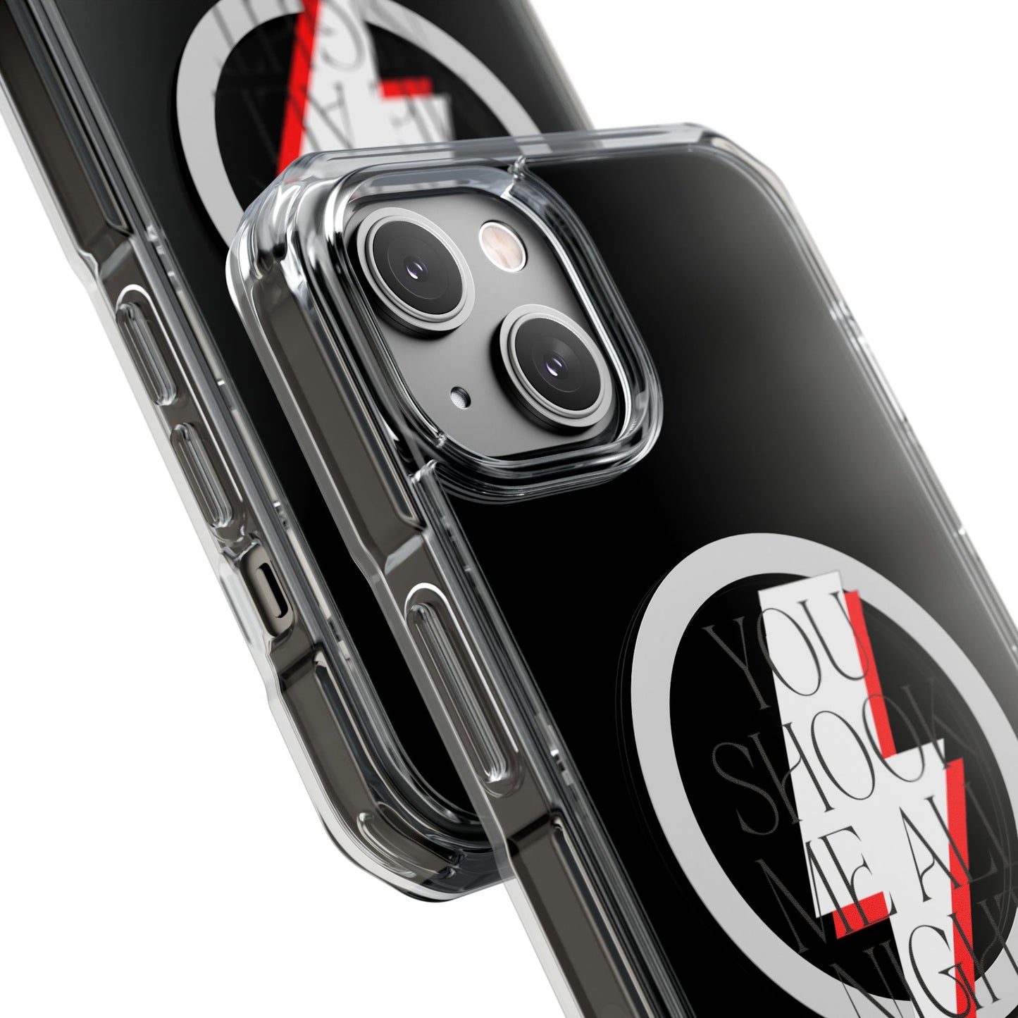 Rock Evolution Graphic Magnetic Clear Impact case