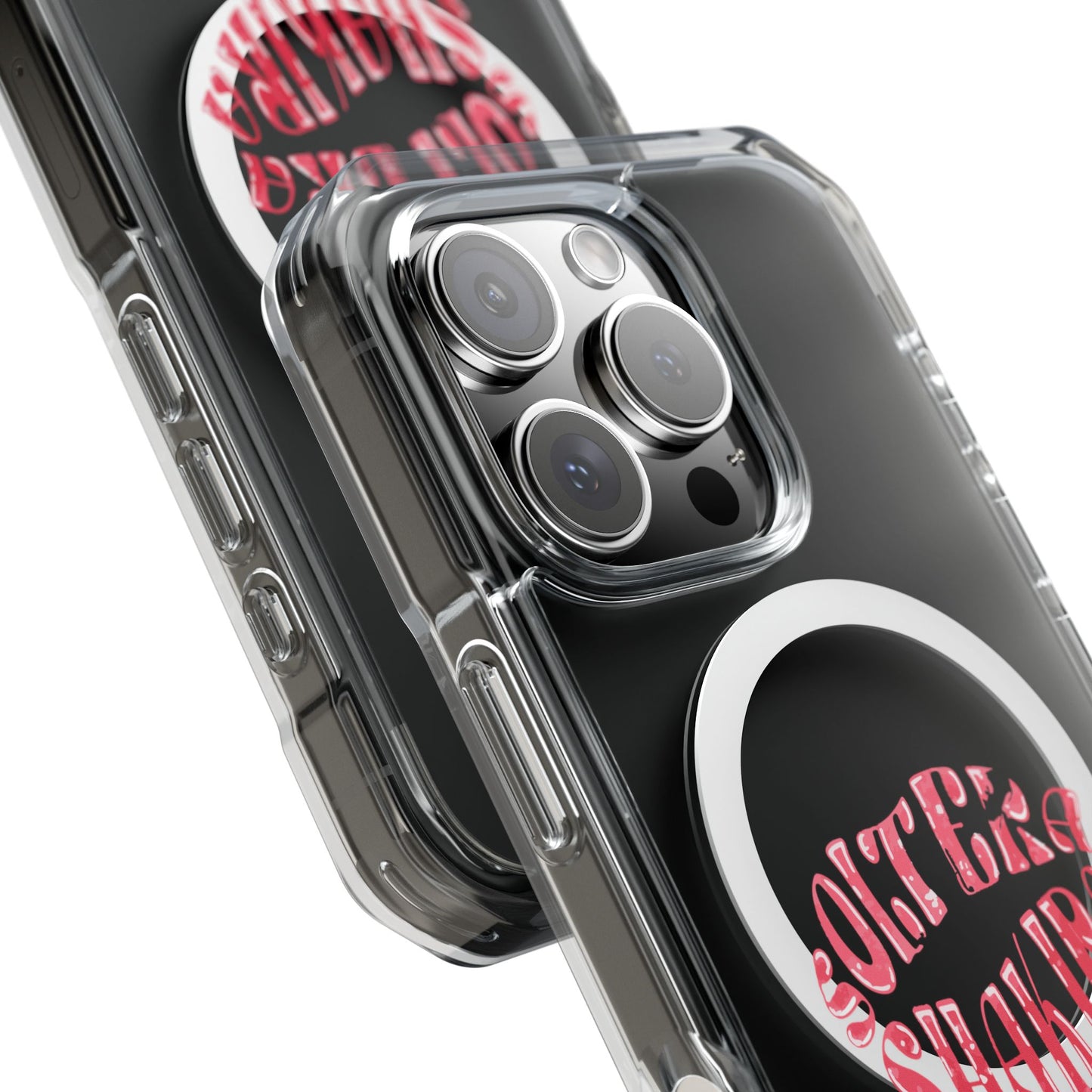 Solo Vibes Lips Clear Impact case