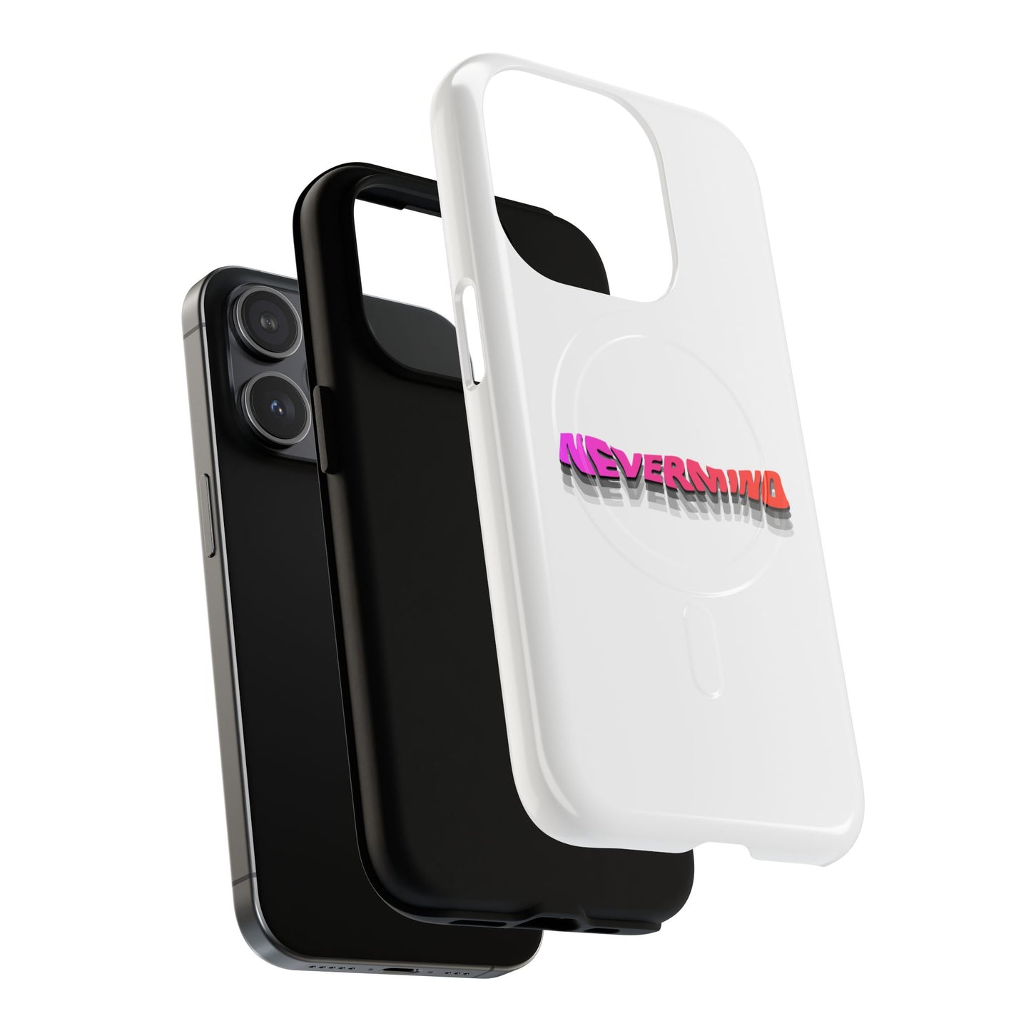 Wavy Groovy Typography Tough Magnetic Case
