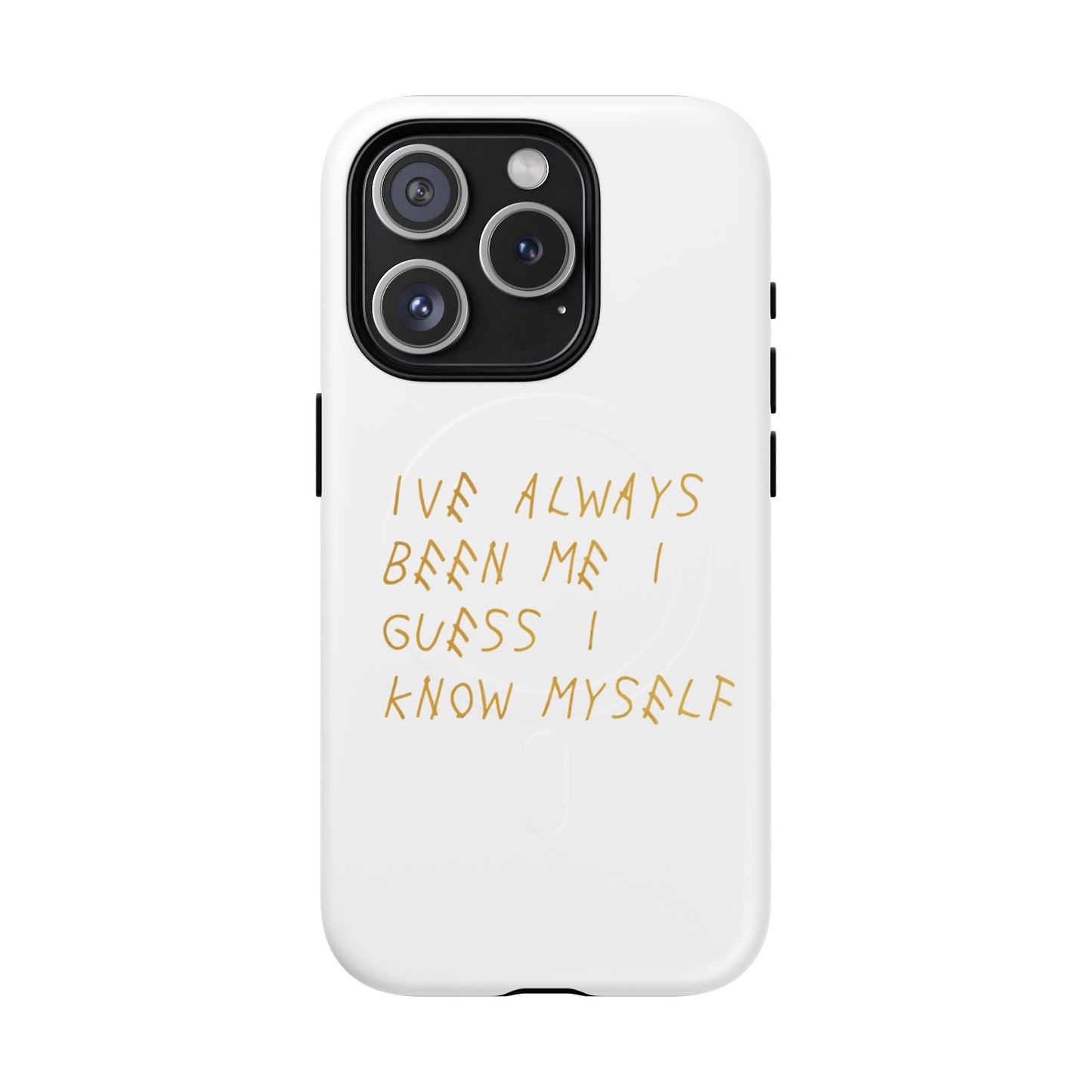 Know Myself Lyric Script Tough Magnetic Cases