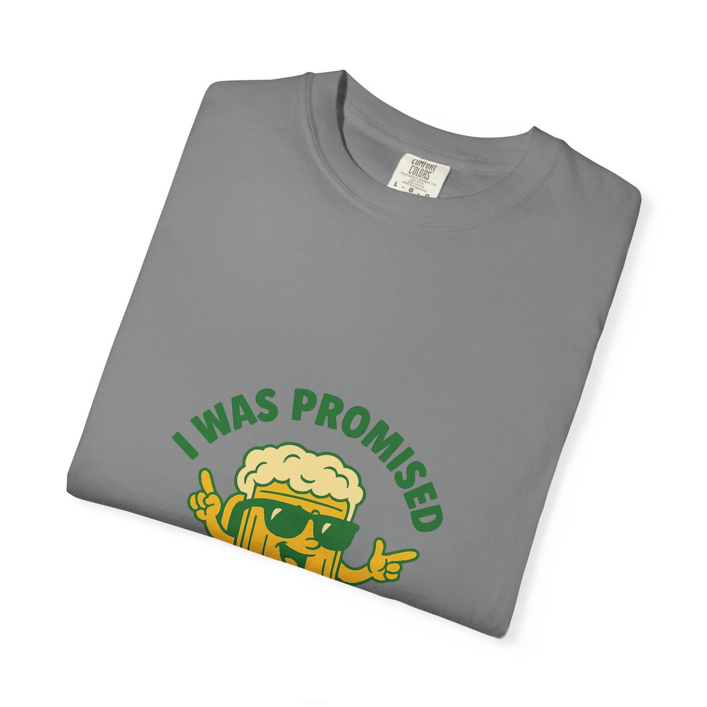 Unisex Garment-Dyed T-shirt – Snazzy Free Beer Edition