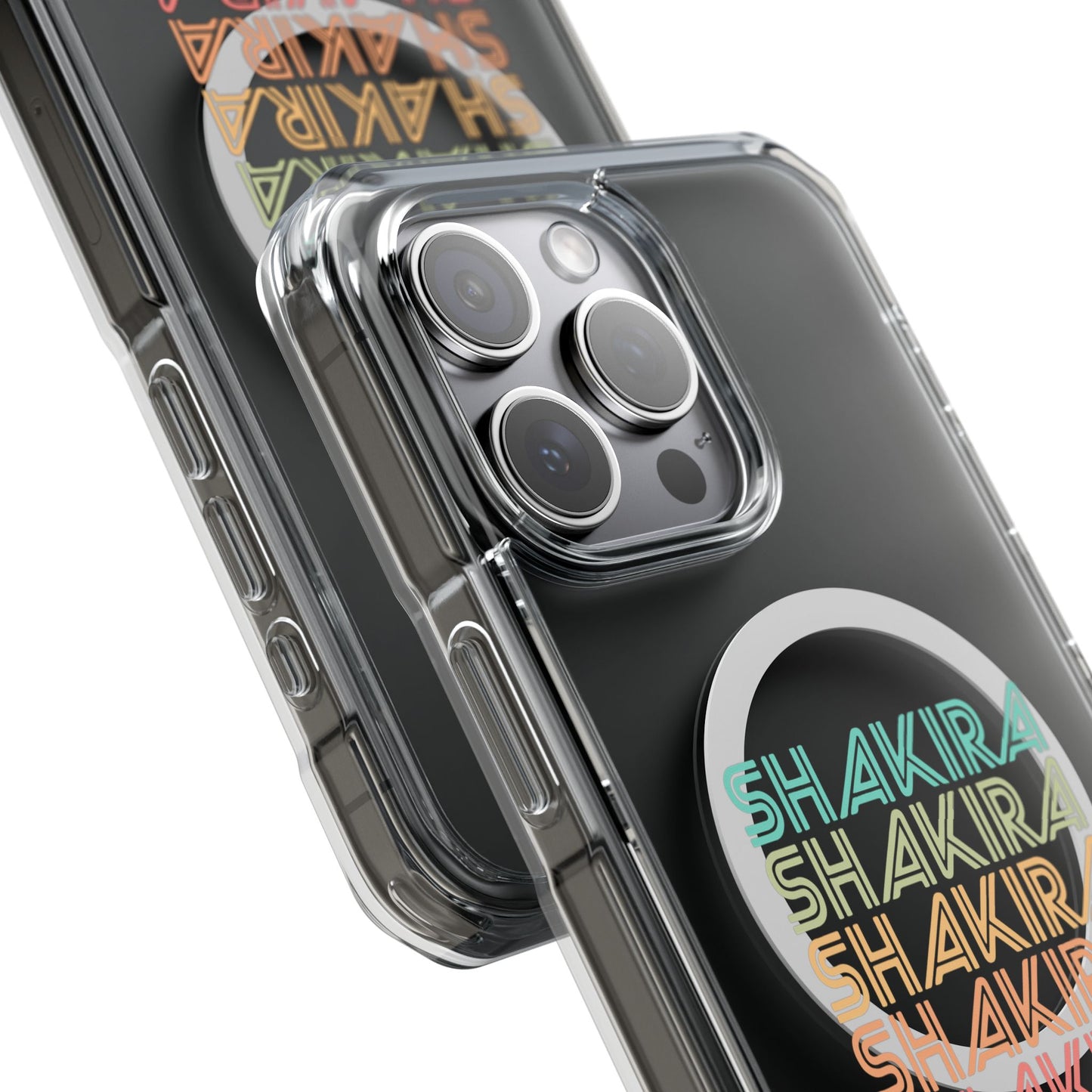 Retro Pop Lines Clear Impact case