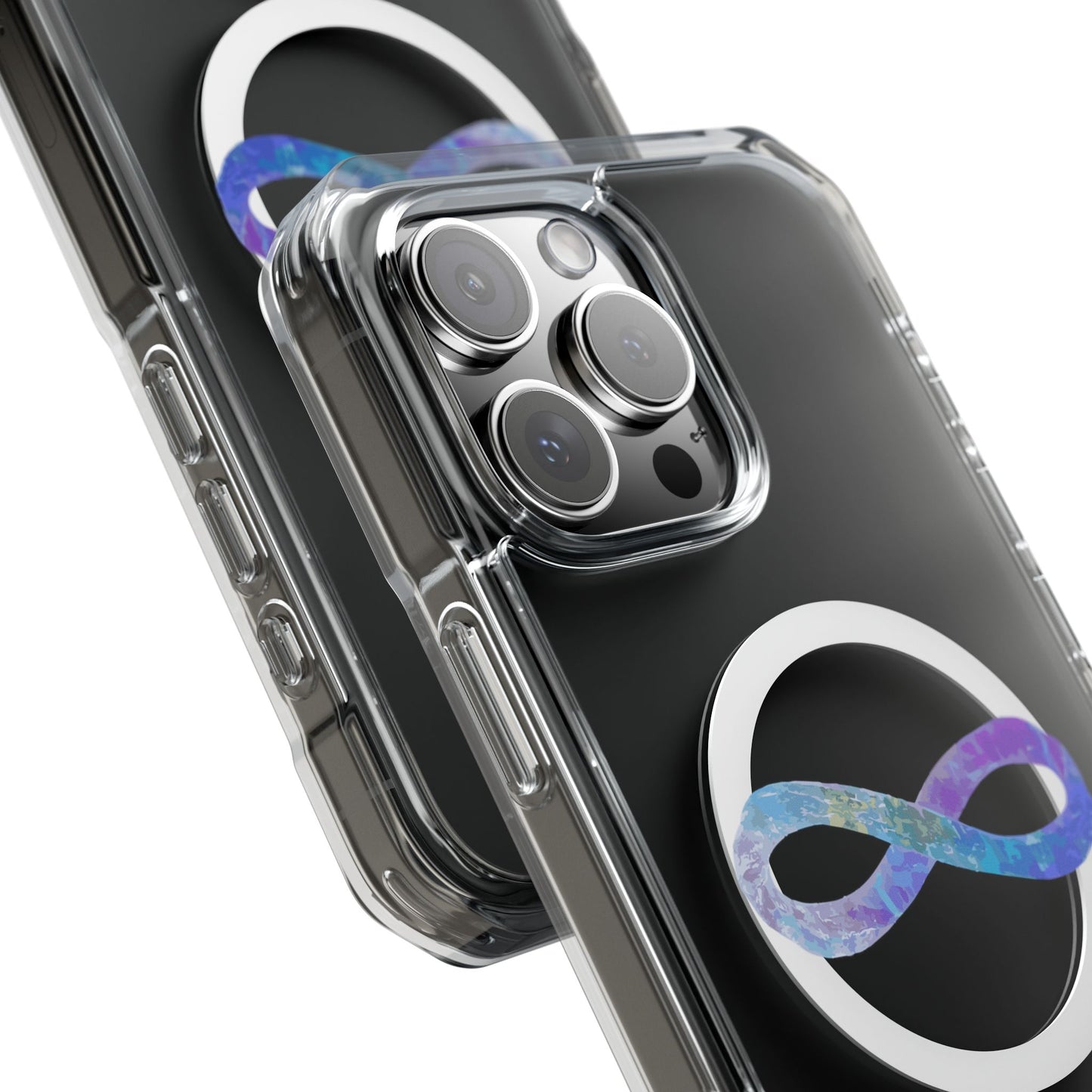 Cosmic Infinity Loop Magnetic Clear Impact case