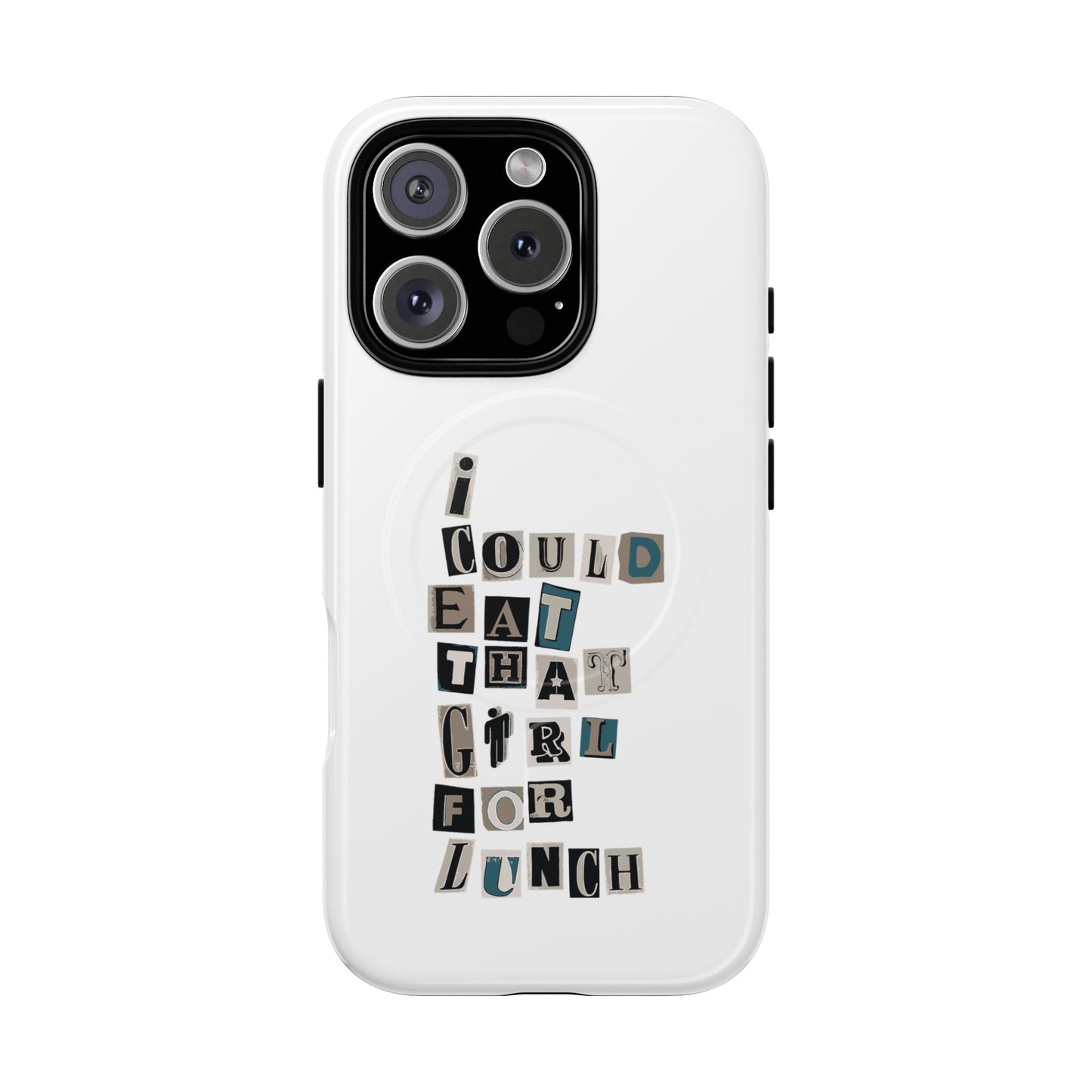 Mixed Message Collage Tough Magnetic Case