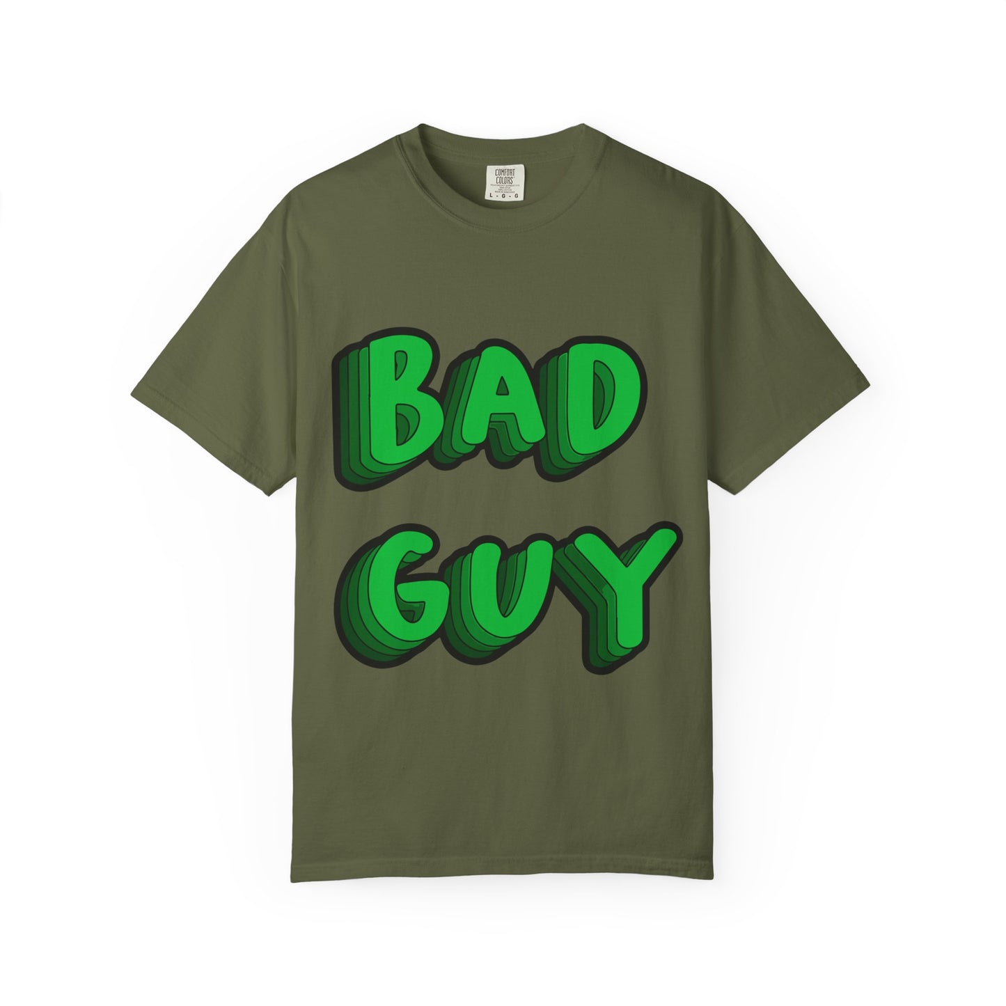 Bold 3D Bad Mood Unisex Dyed T-shirt