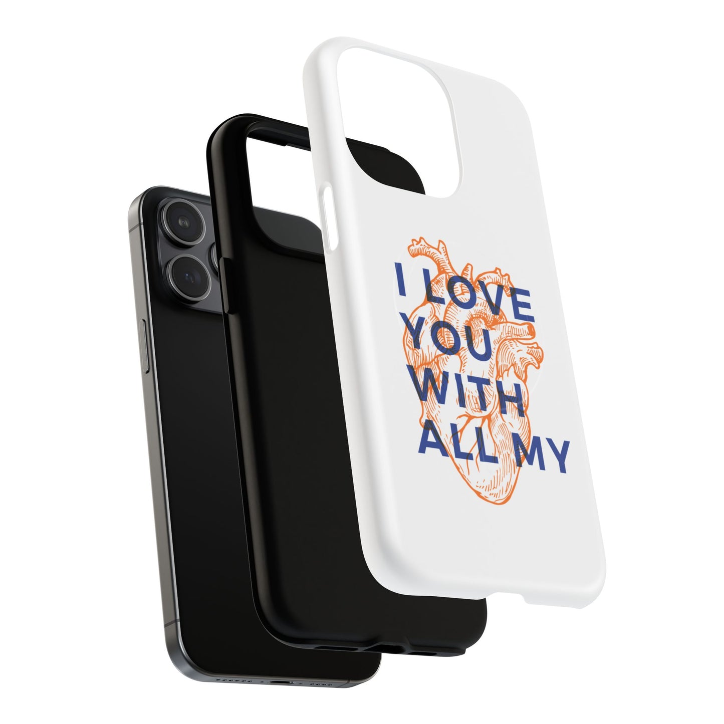 All My Heart Anatomical Art Tough Magnetic Case