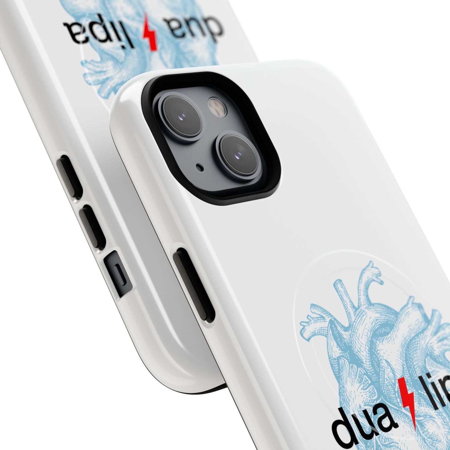 Electro Heart Illustration Tough Magnetic Case