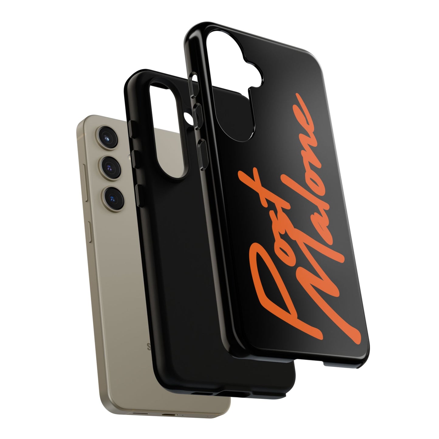 Tough Samsung Case (S20–S25) – Post Malone Name Design