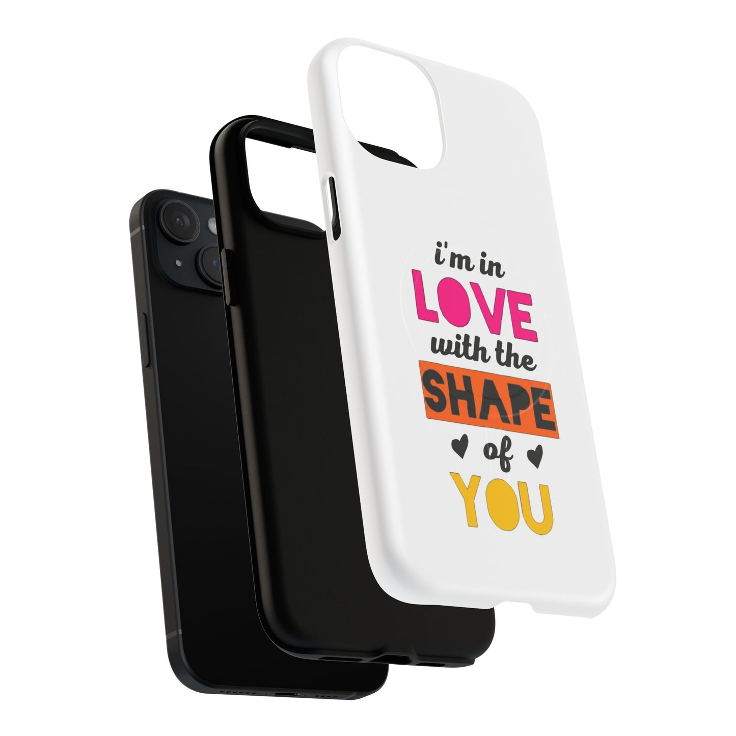 Orange Divide Symbol Tough Magnetic case