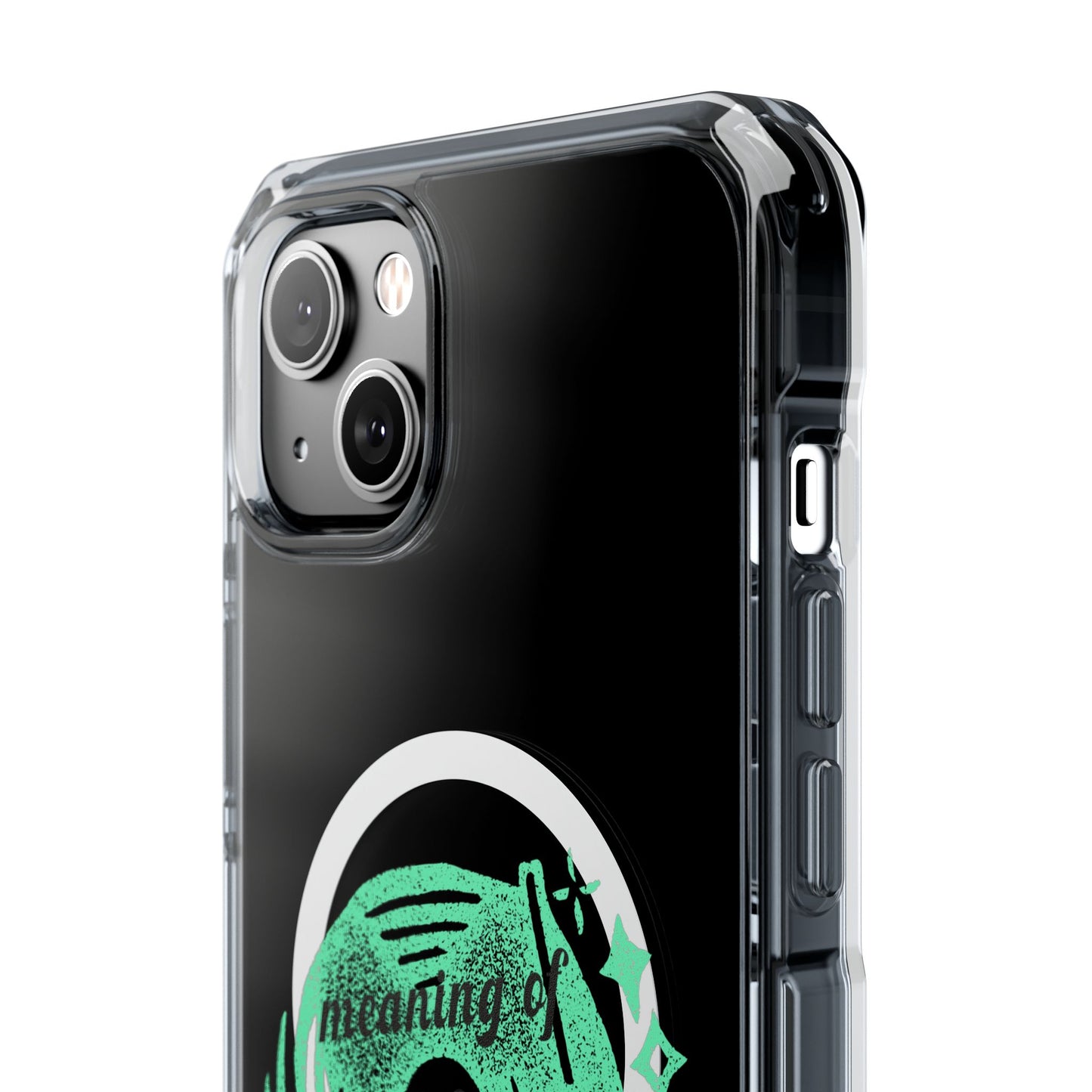 Vinyl Dreams Speak Magnetic clear Impact Case