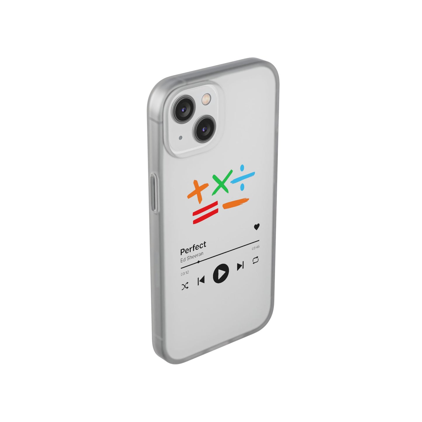 Flexi Case – Ed Sheeran Music Design (iPhone X–16 Pro Max)