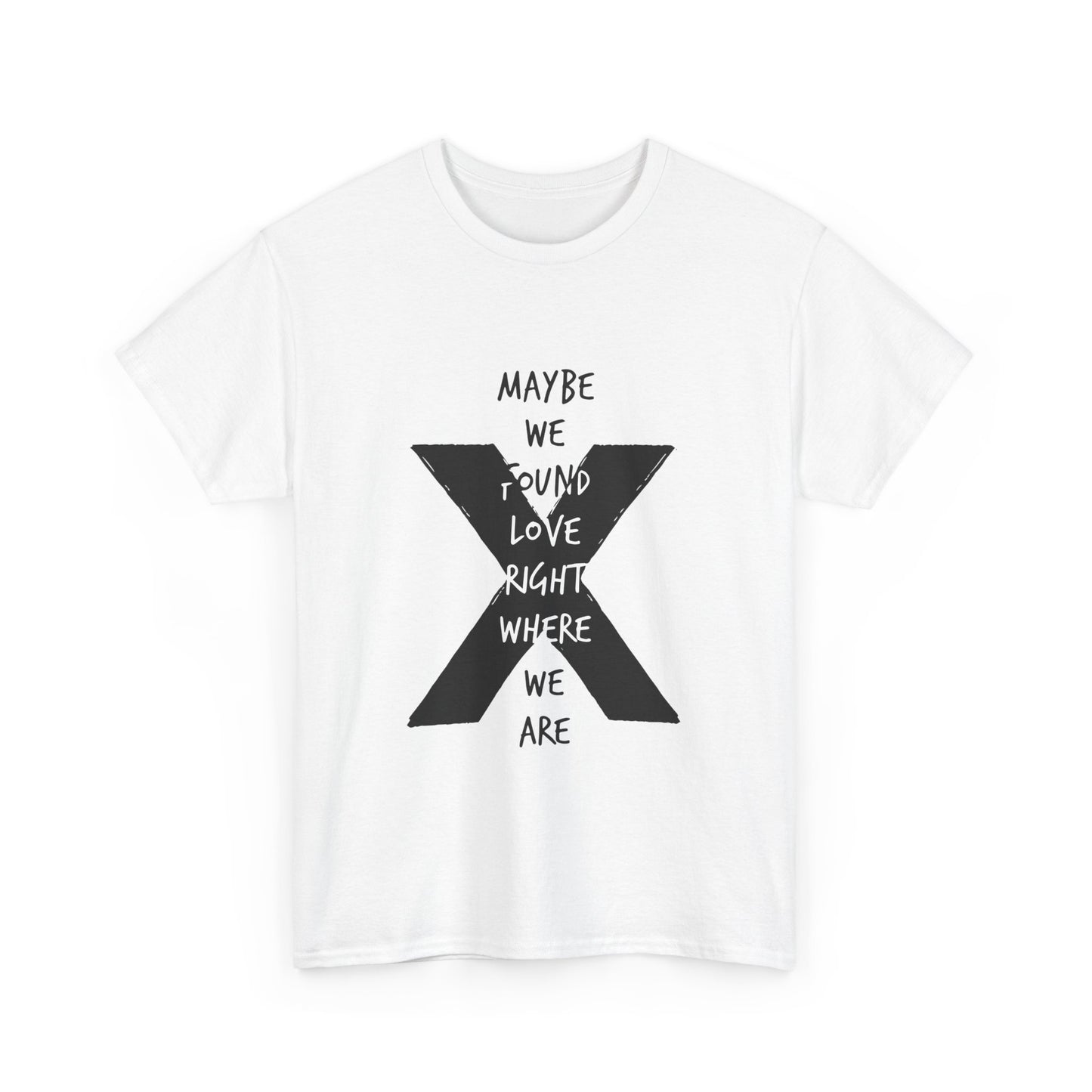 Abstract Paw and Brush Stroke Unisex Heavy Cotton Tee