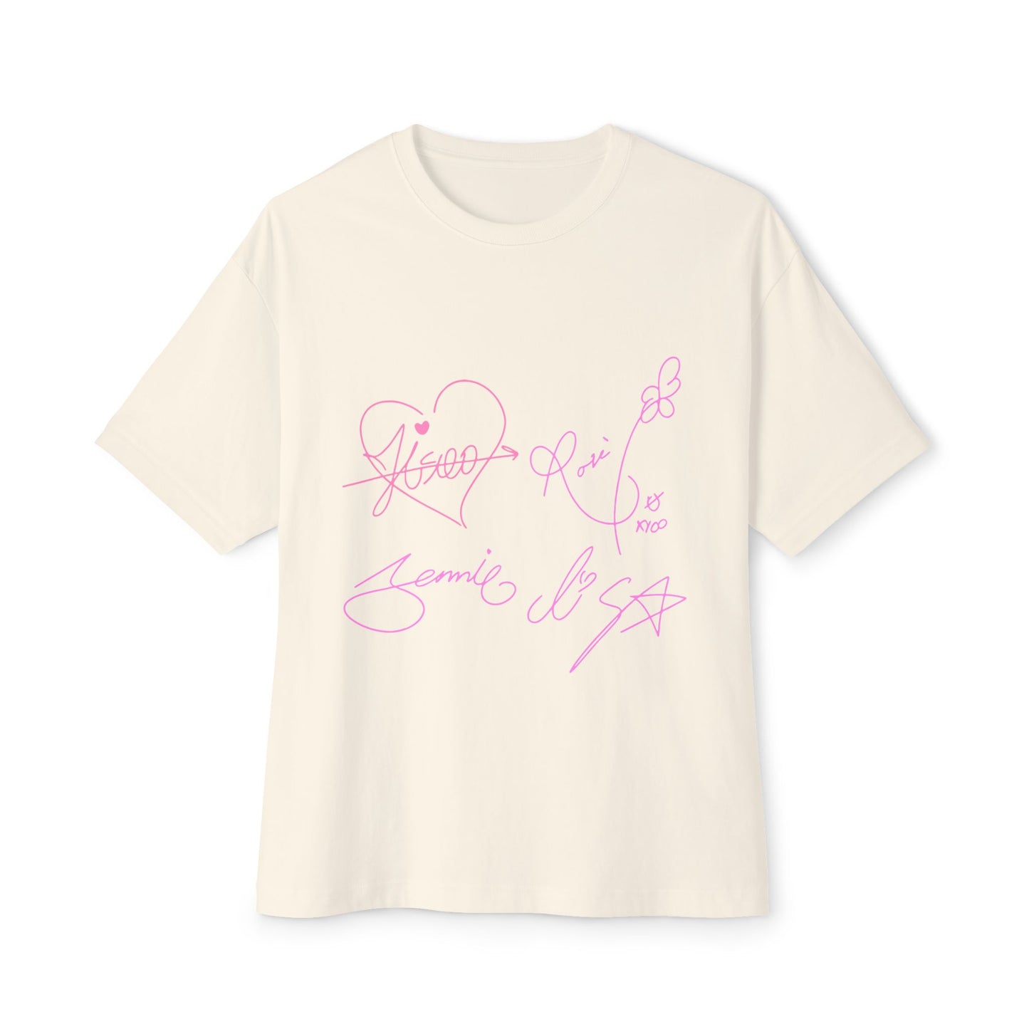 Signature Autograph – Oversized Boxy Tee