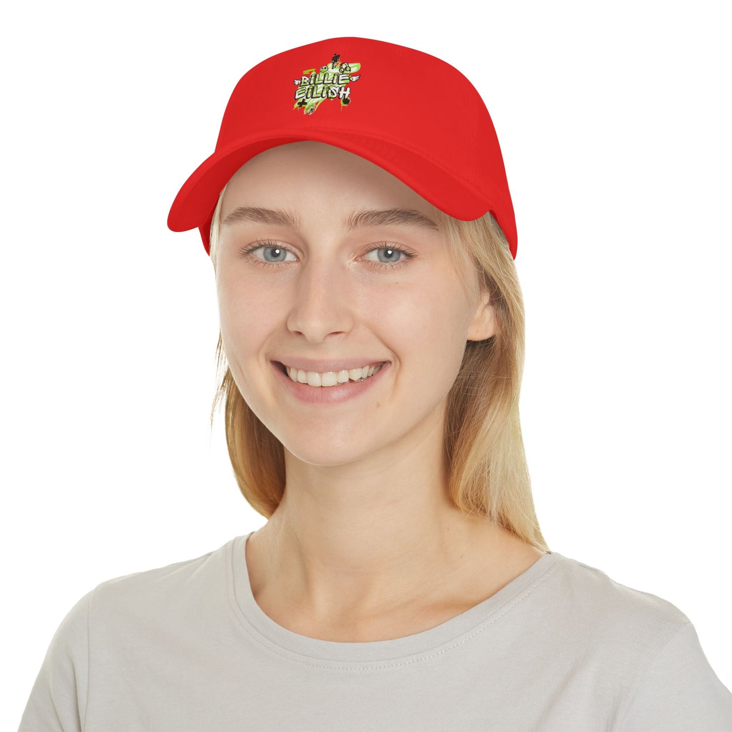 Grunge Angel Graffiti Baseball Cap
