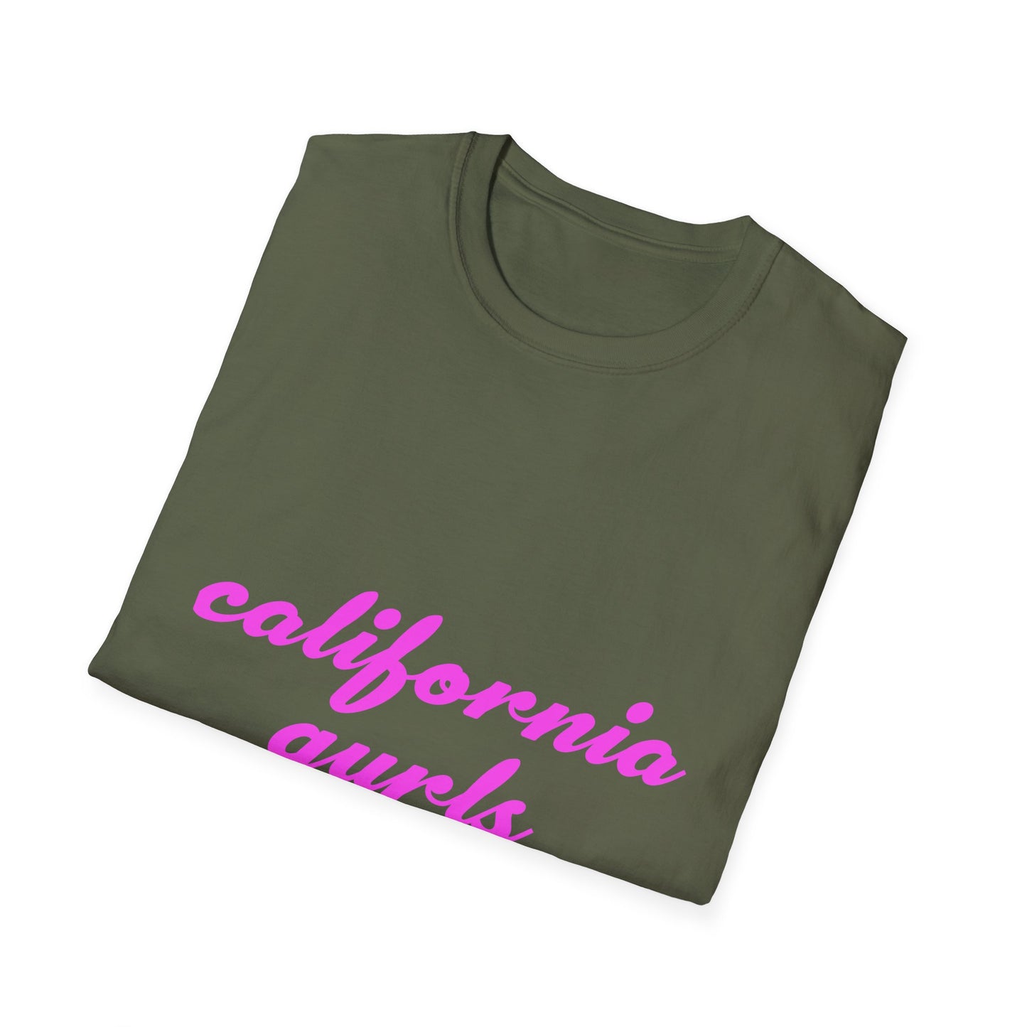 California Script - Unisex Softstyle T-shirt