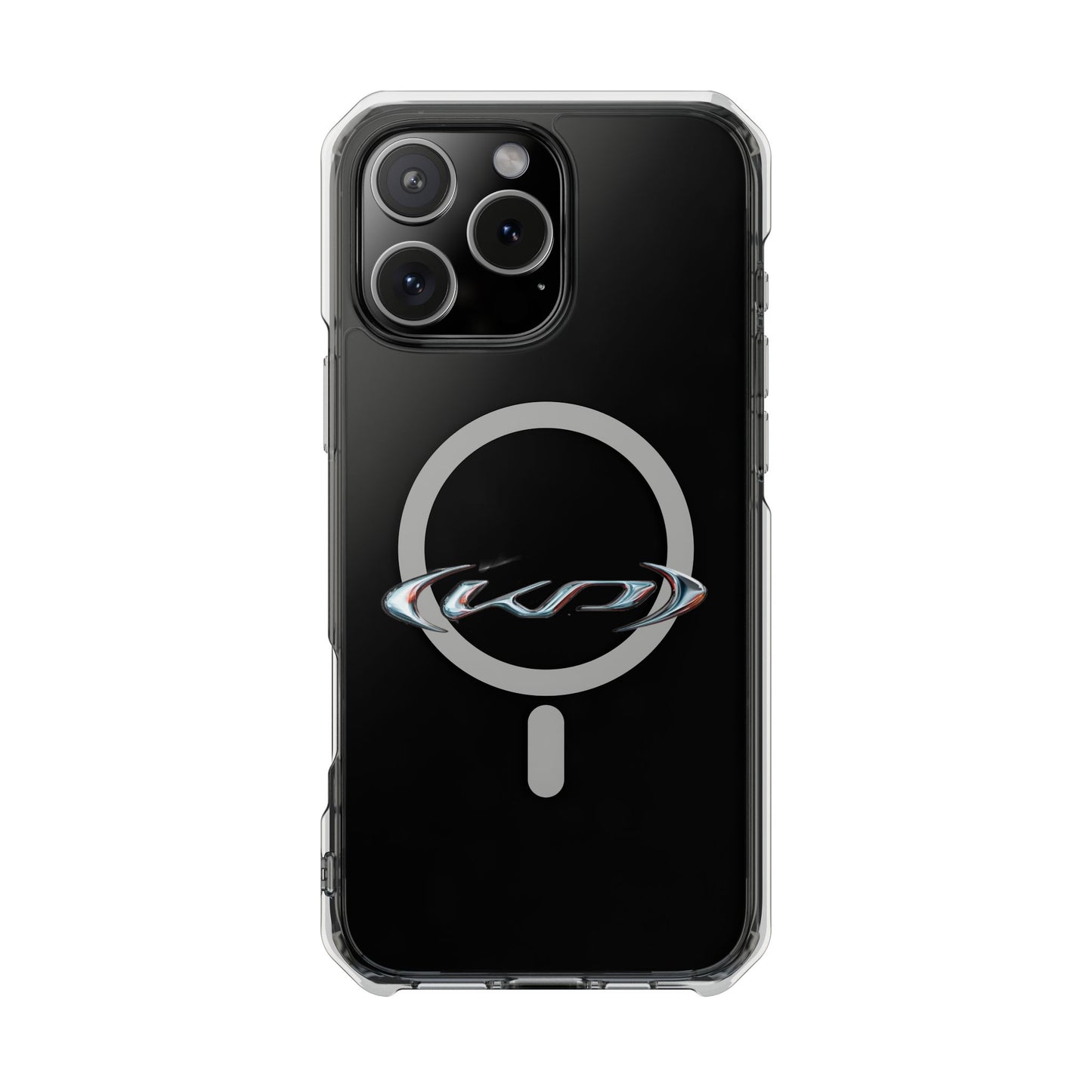 Neon‑Gradient Rua Magnetic Clear Impact cases