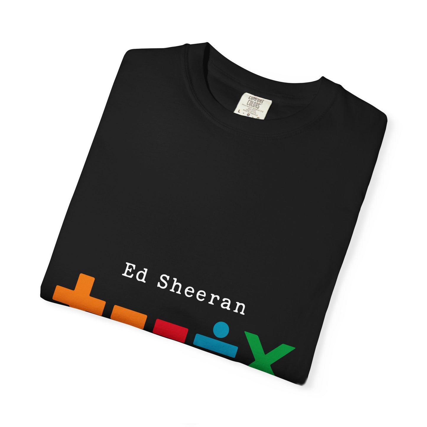 Unisex Garment-Dyed T-Shirt – Ed Sheeran Black Edition