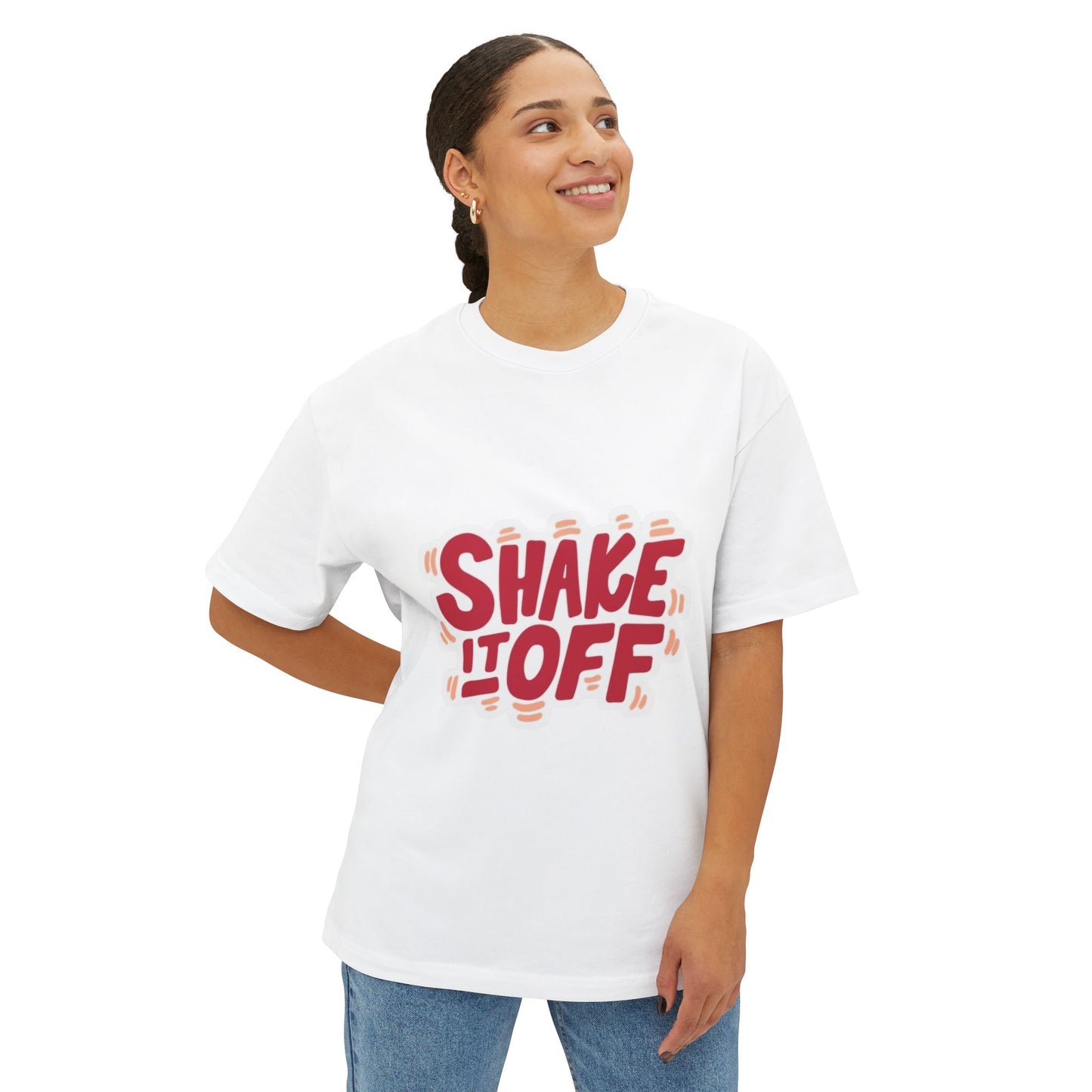 Swift Era Vibes Unisex Oversized Boxy Tee