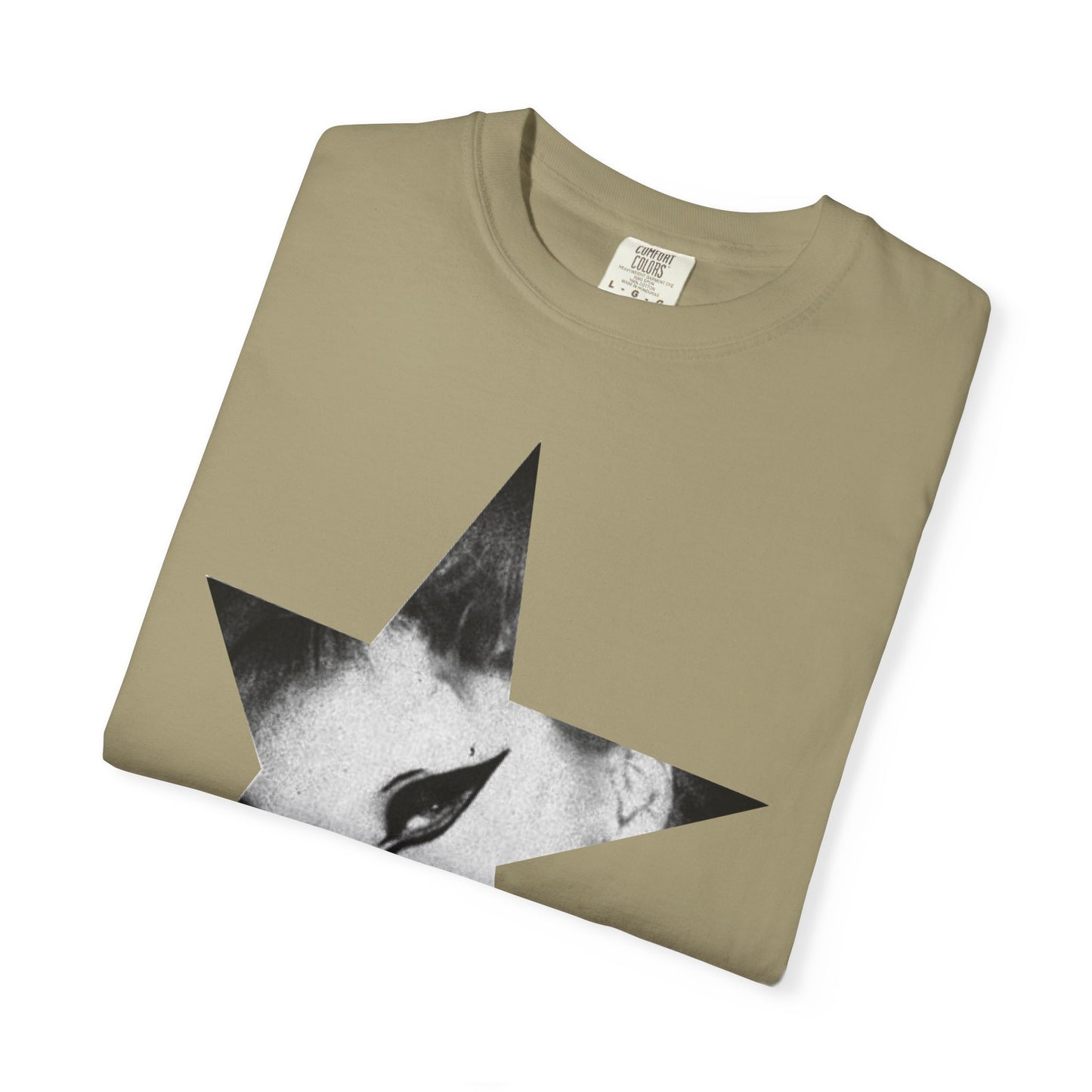 Born This Way Star Face-Unisex Dyed Tshirt